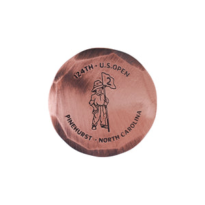 2024 U.S. Open Pinehurst Ball Mark - Copper