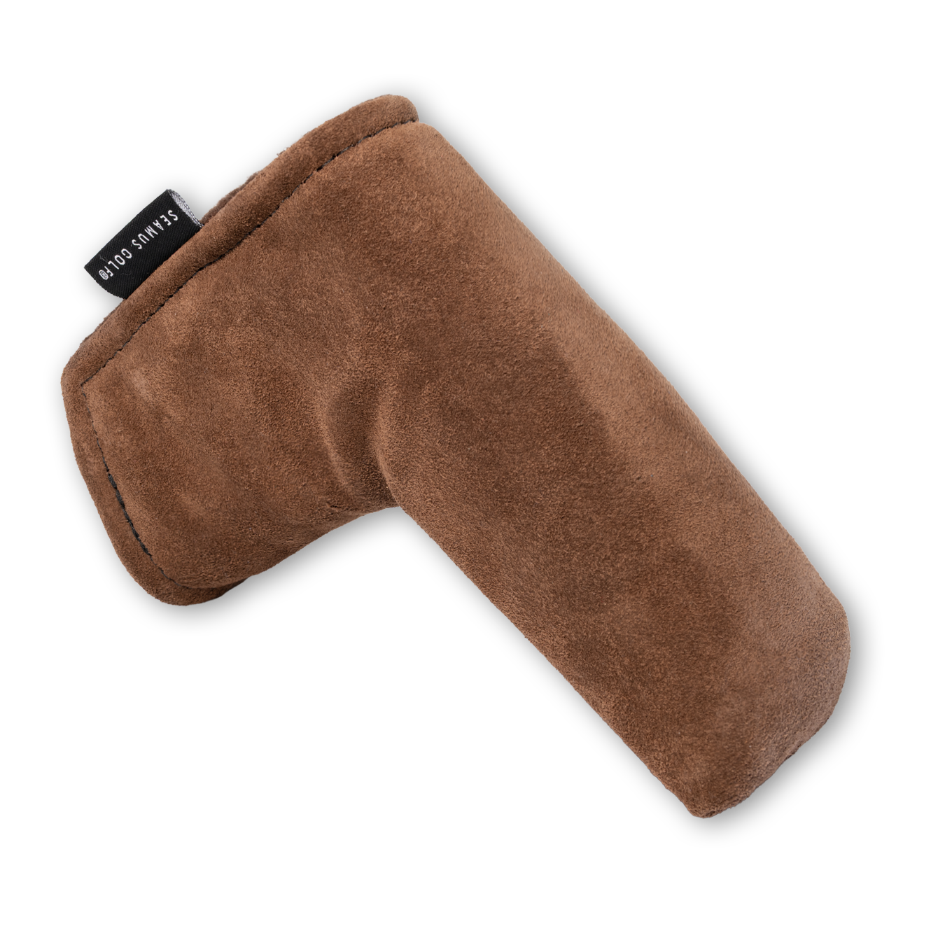 Brown Suede Blade Putter Cover