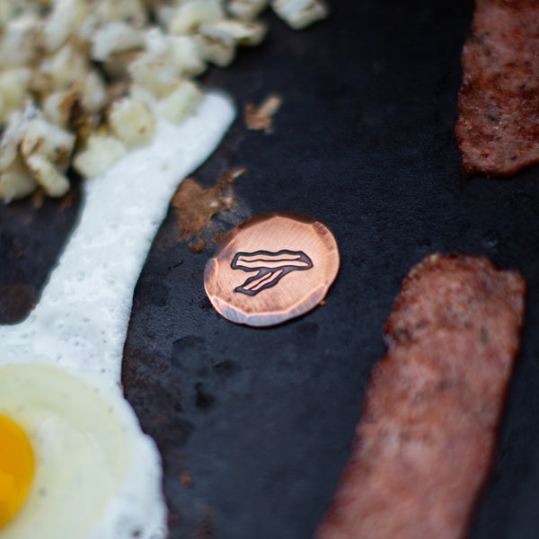Hand Forged® Bacon Ball Mark - Copper