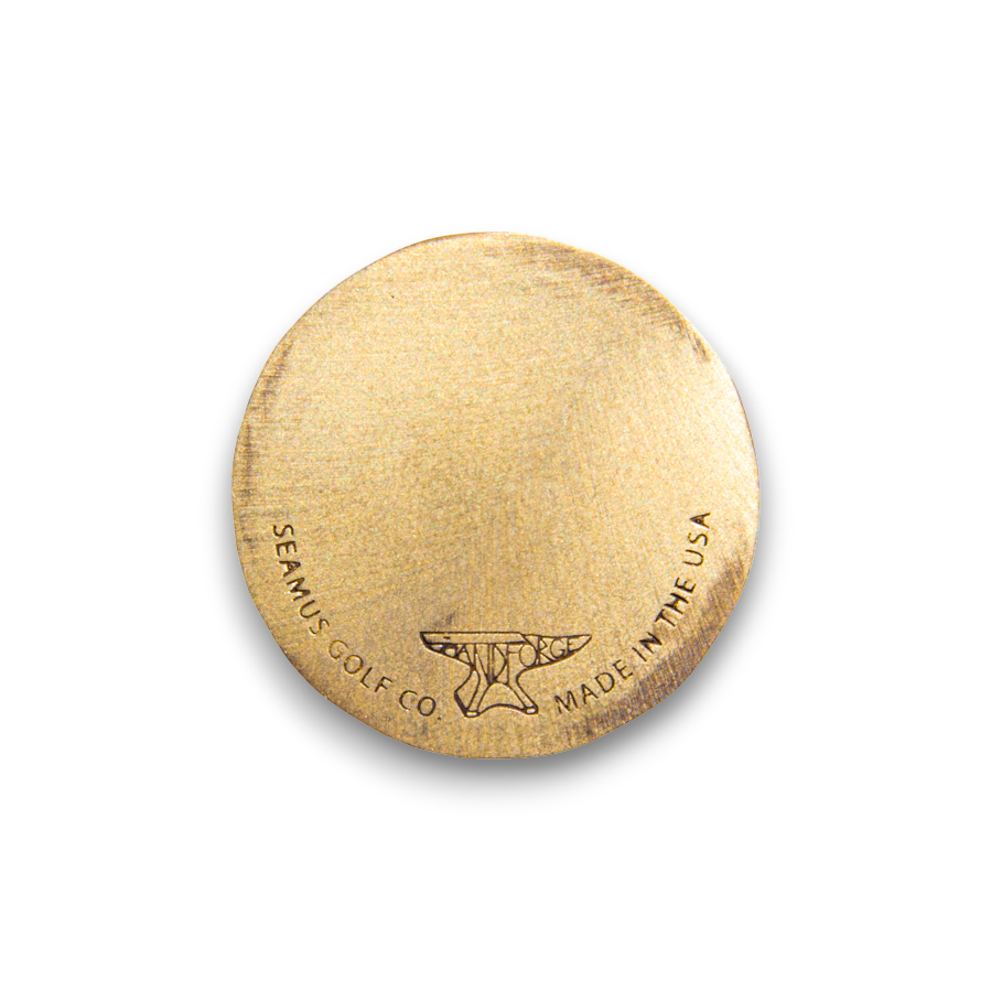 Hand Forged® $ Ball Mark - Bronze