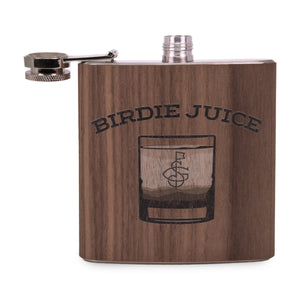 Birdie Juice 6oz Stainless Steel Hip Flask
