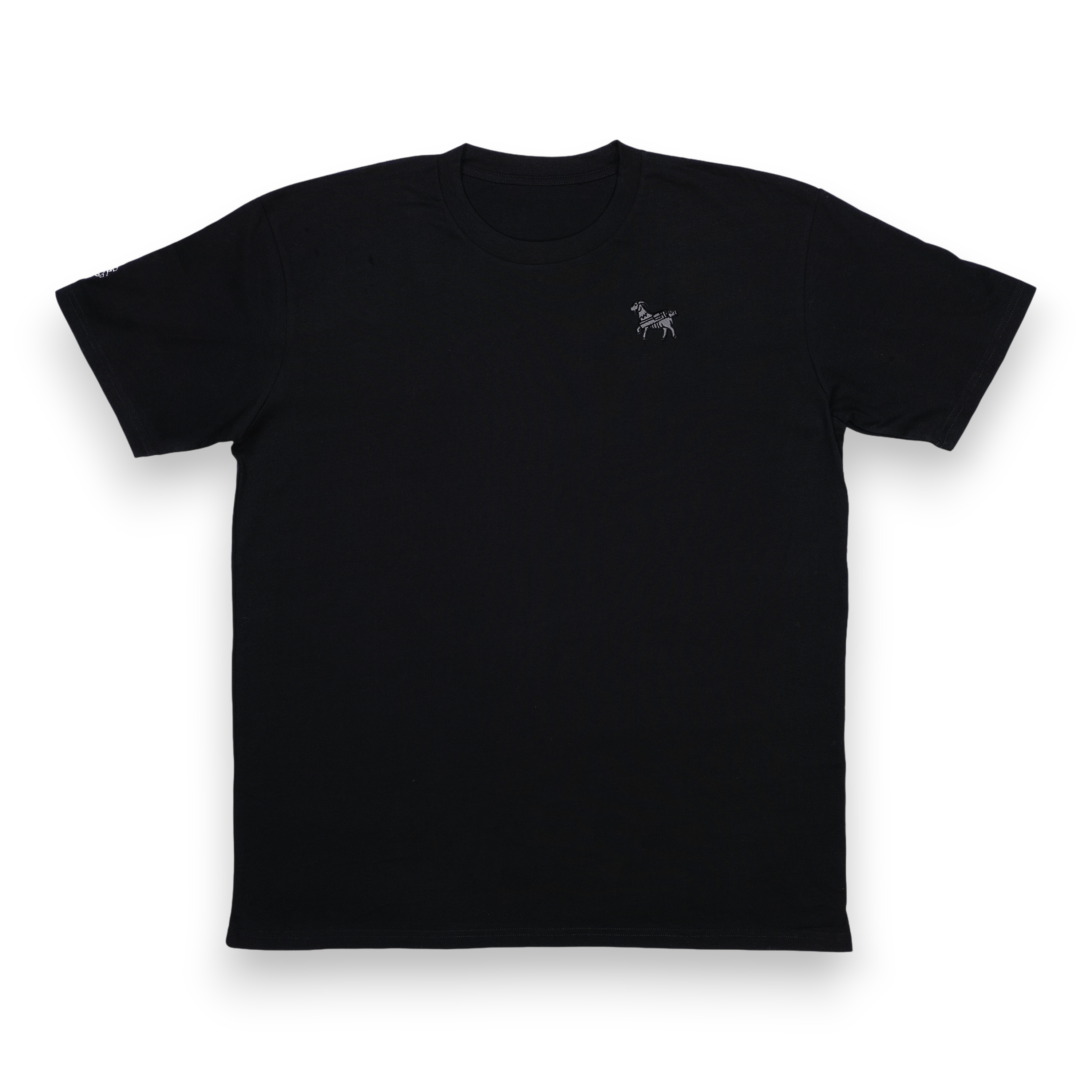 Seamus Goat T-Shirt - Black