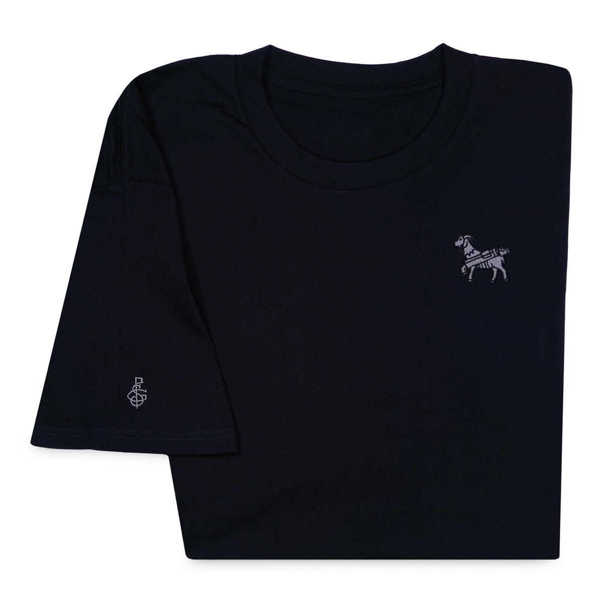 Seamus Goat T-Shirt - Black – SEAMUS GOLF