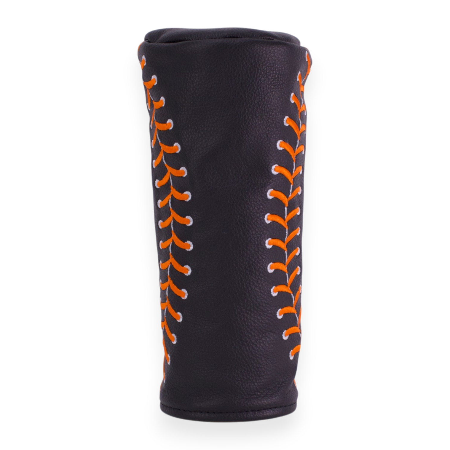 Two Seam Leather Tribeca Driver - Black/Orange
