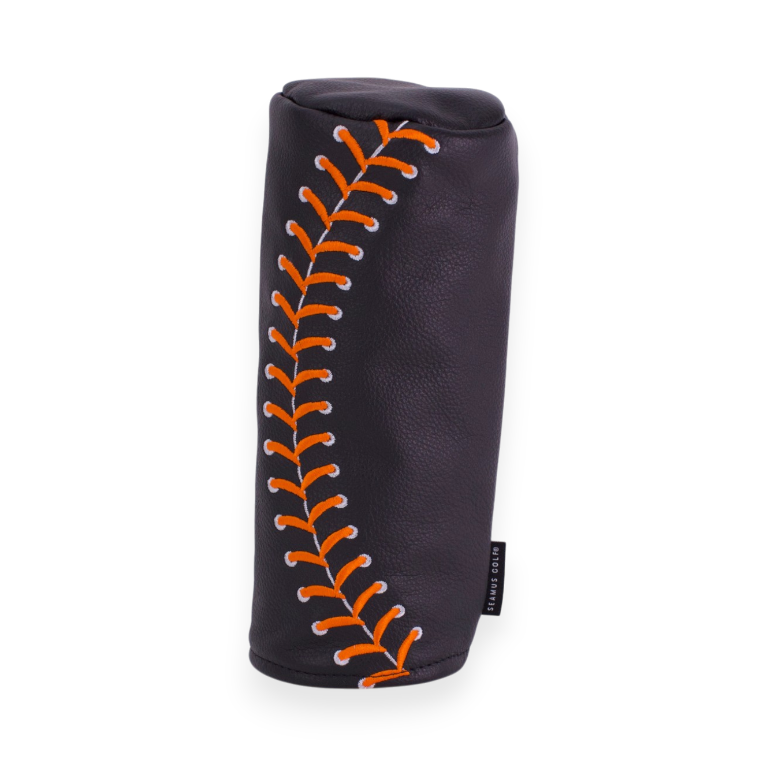 Two-Seam Head Cover - Black/Orange