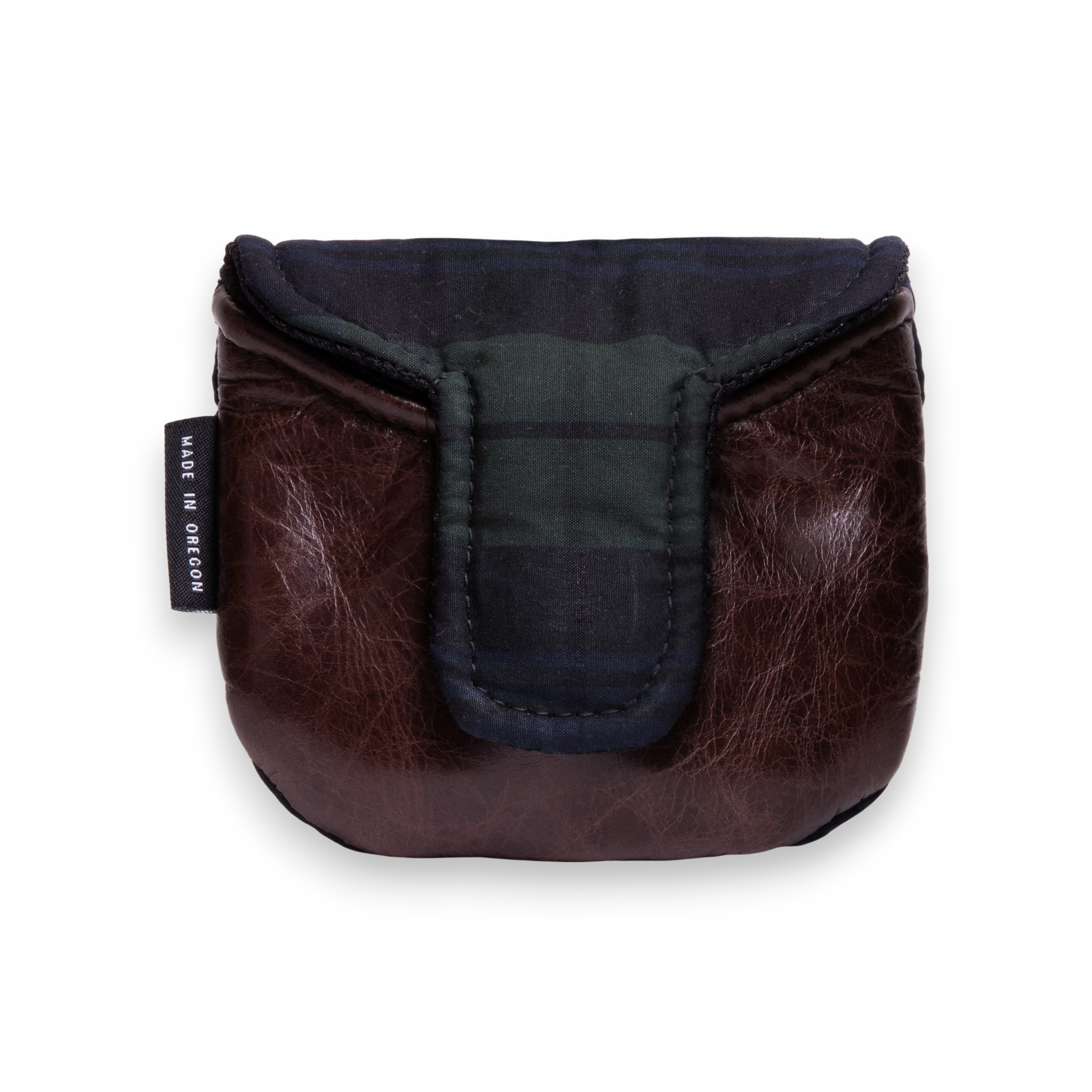 Black Watch Waxed Canvas Heel Shafted Mallet Putter Cover