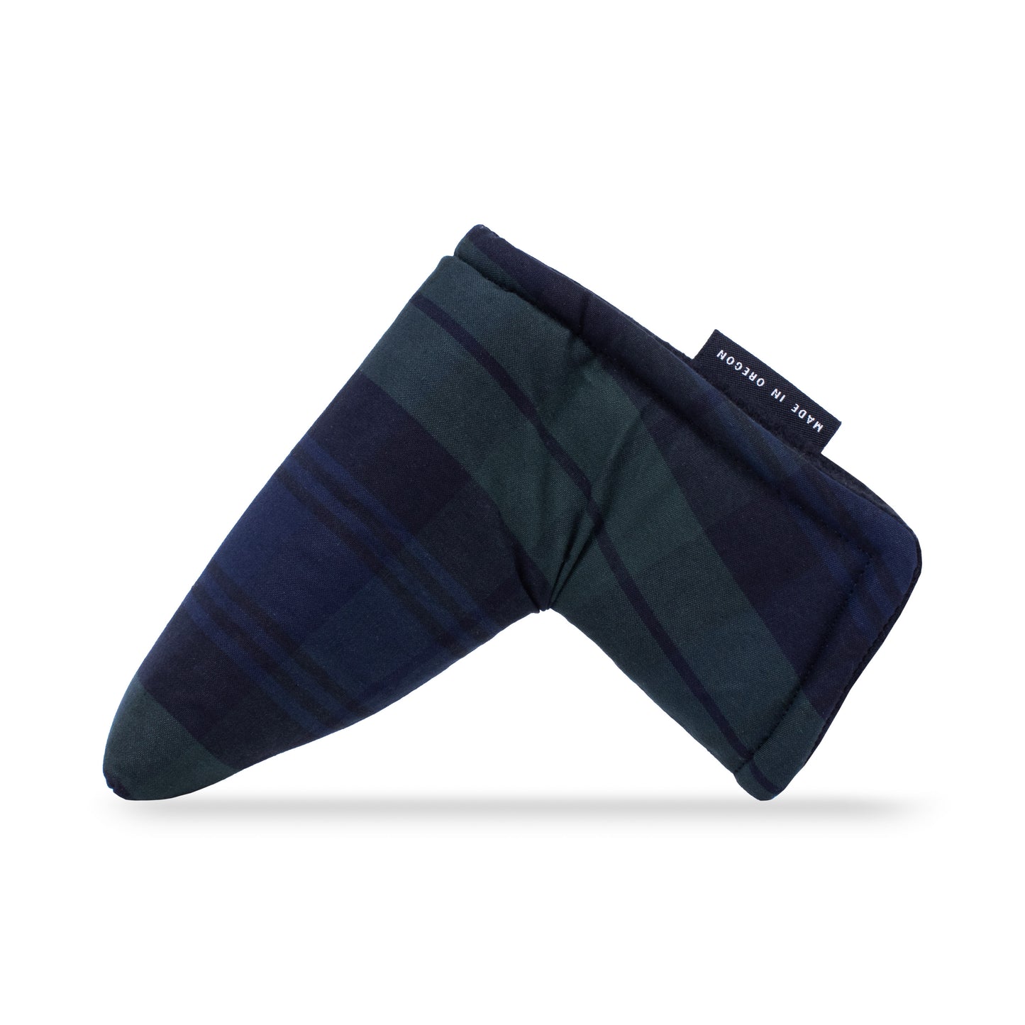 Black Watch Waxed Canvas Blade Putter Head Cover | Seamus Golf | 4