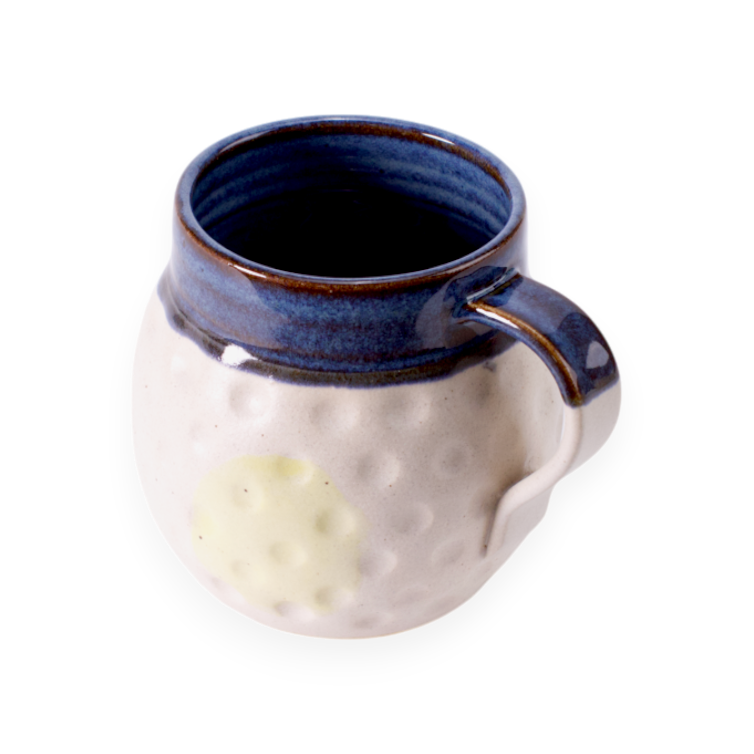 Ceramic Golf Ball Mug - Blue