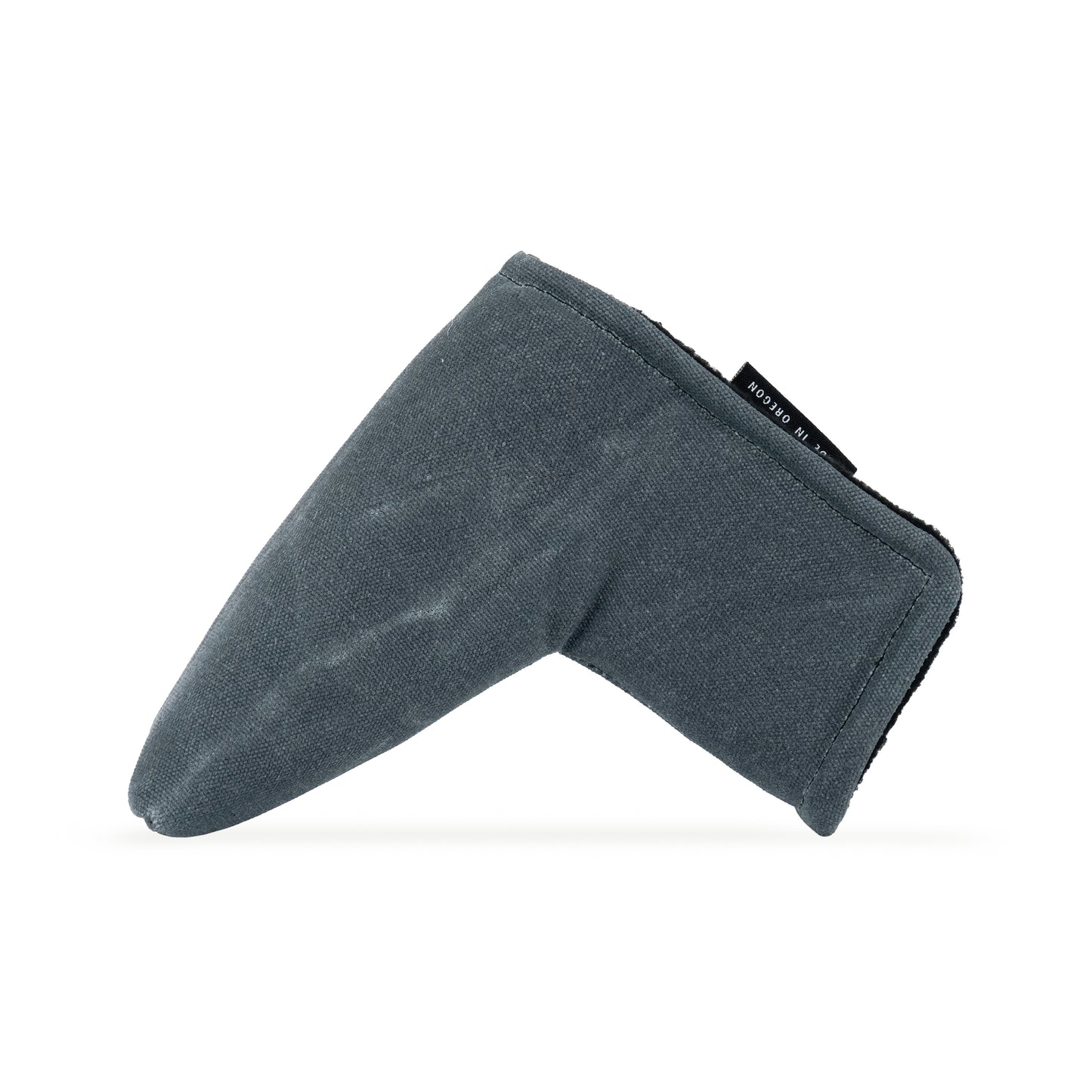 The Countryman Skyfall Grey Waxed Canvas Golf Blade Putter Head Cover | Seamus Golf | 3