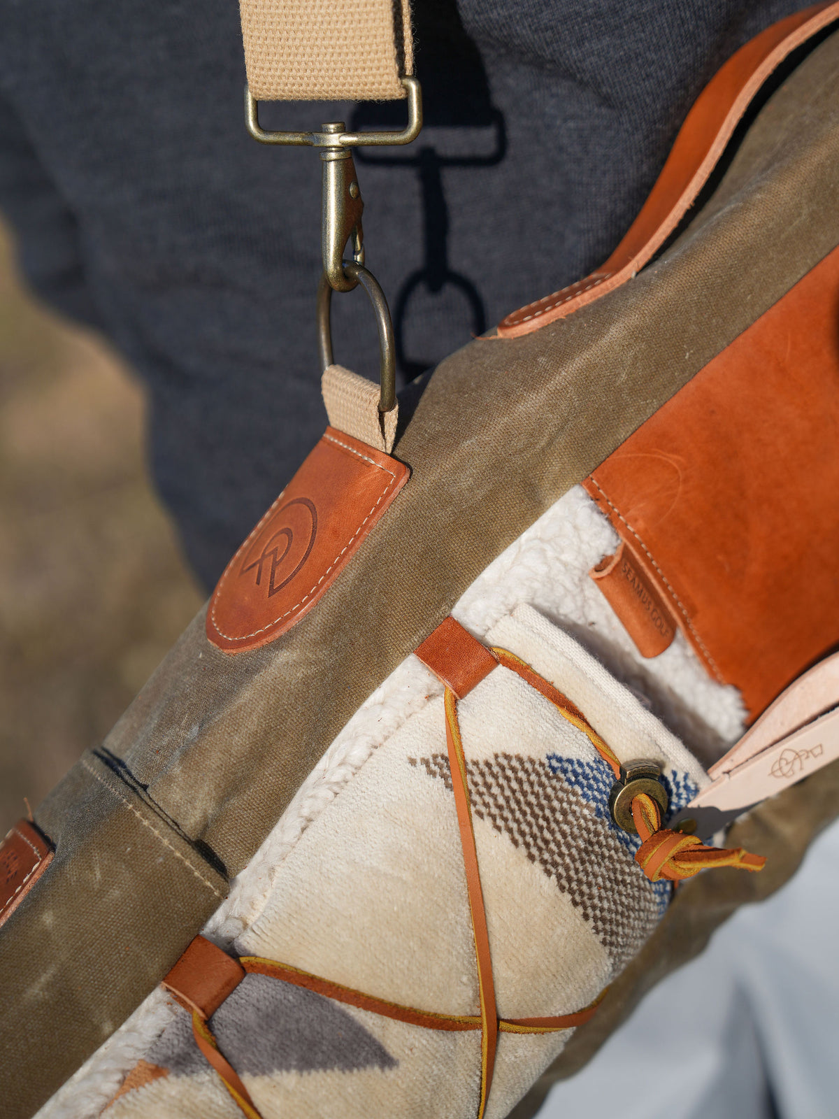 Shearling Sunday Bag