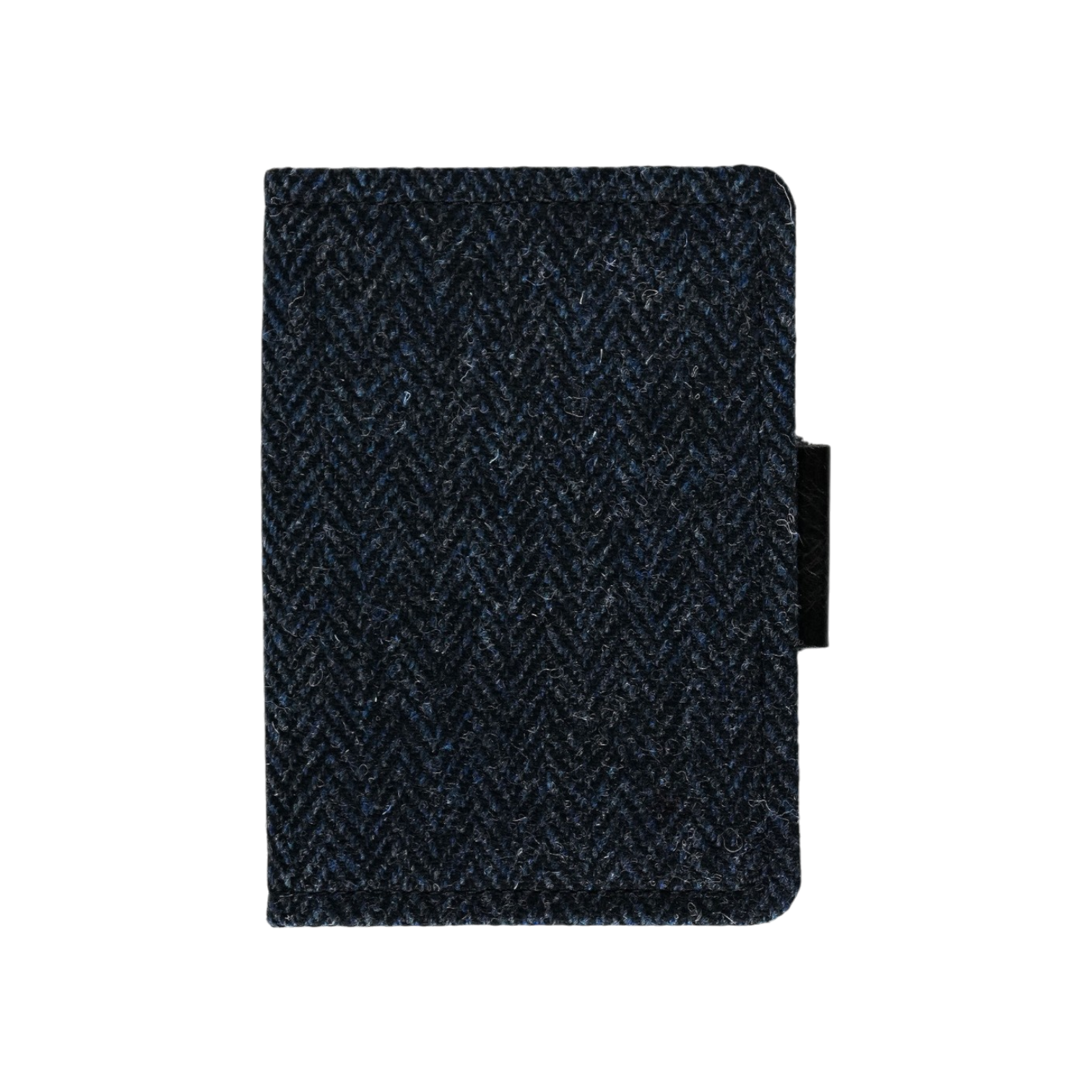 Navy Harris Tweed Scorecard Holder