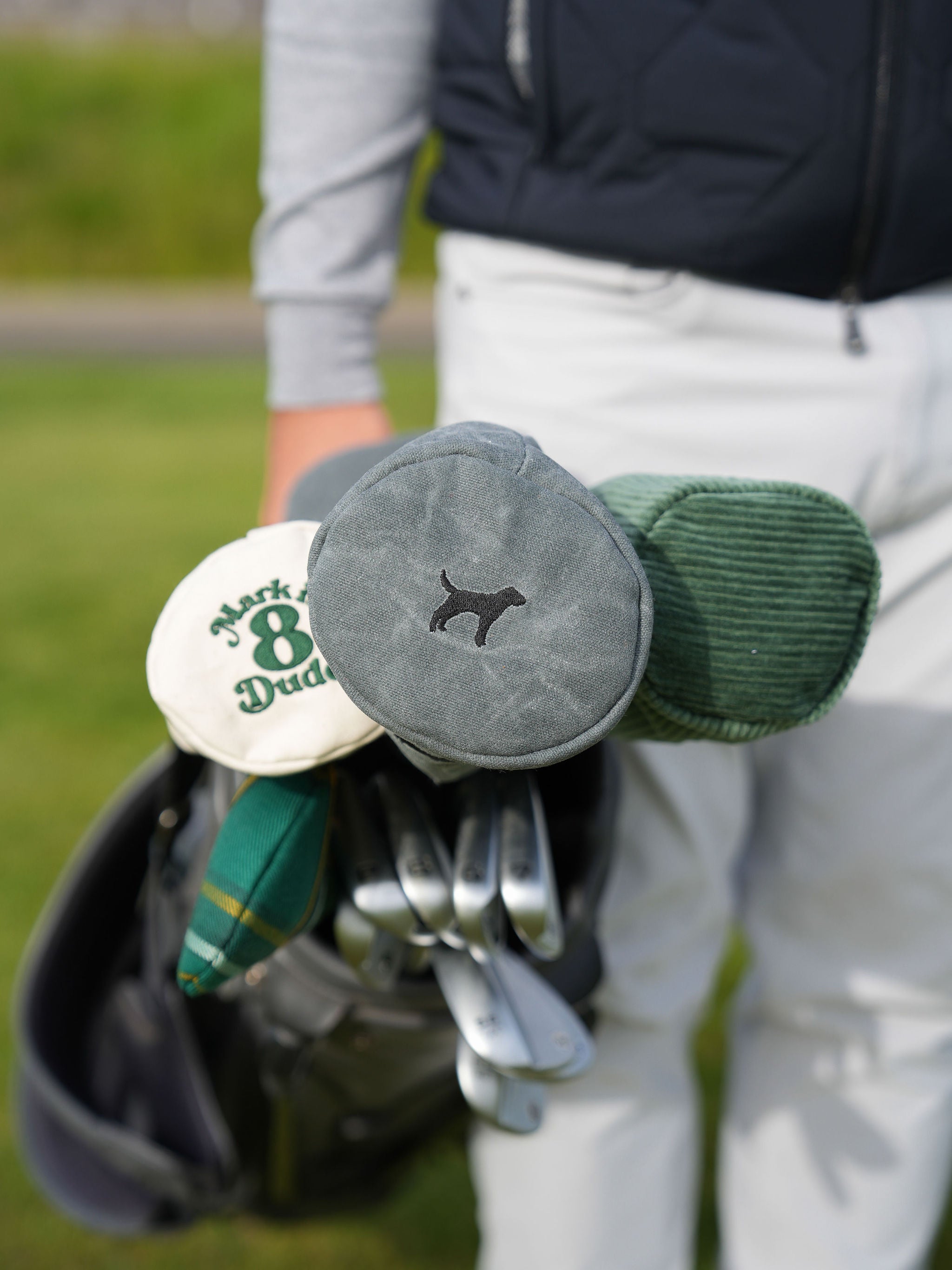 Seamus Lab Head Covers - Countryman Skyfall Waxed Canvas