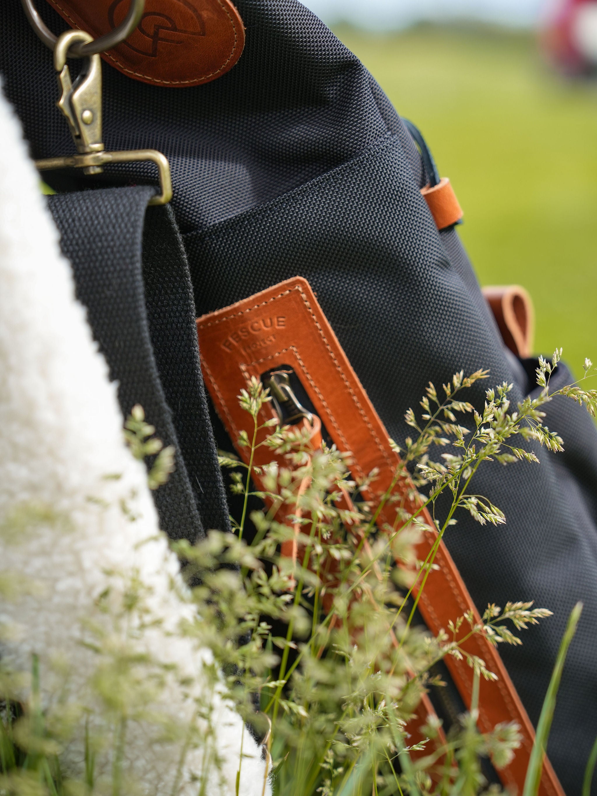 Black Ballistic Sunday Bag