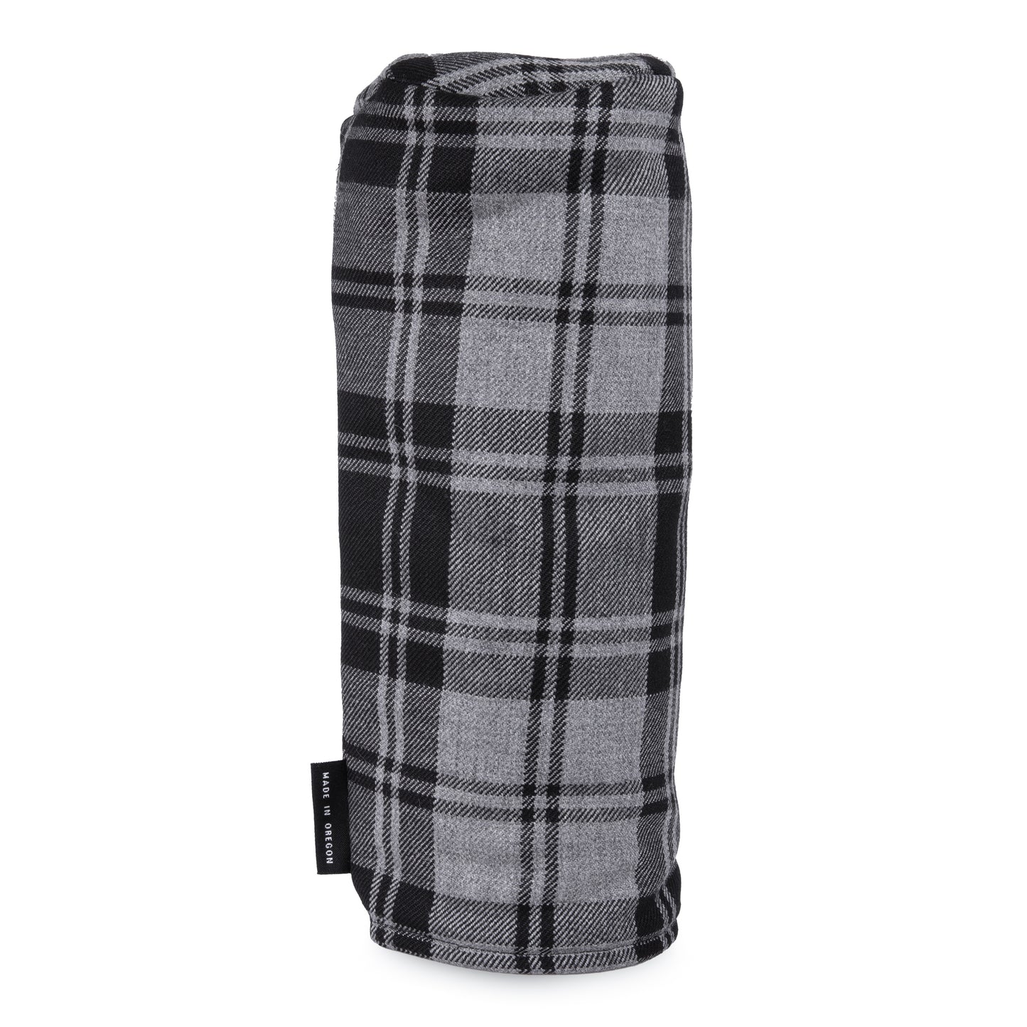 Douglas Grey Modern Tartan Woolen Golf Driver Head Cover | Seamus Golf | 2