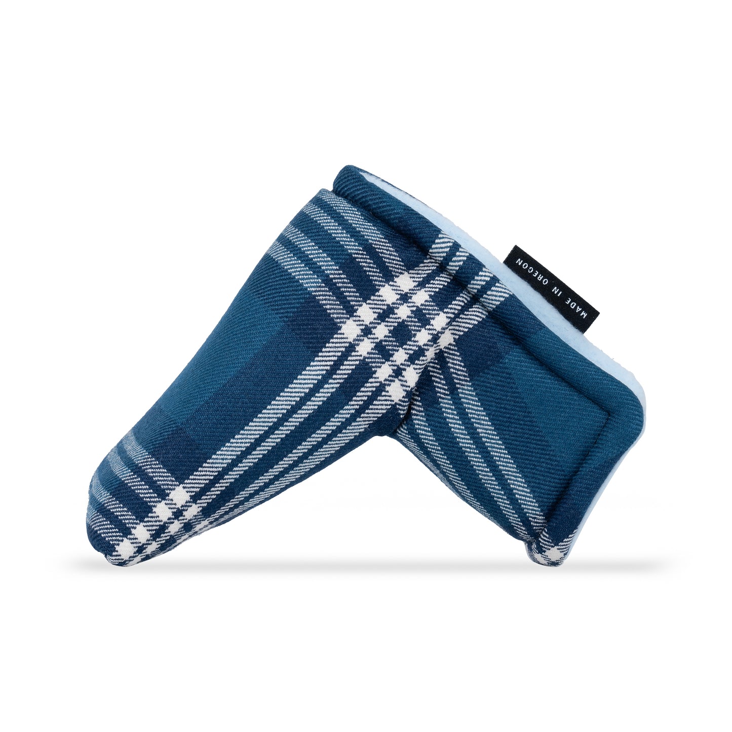 Earl St Andrews Modern Tartan Wool Golf Blade Putter Head Cover | Seamus Golf | 3