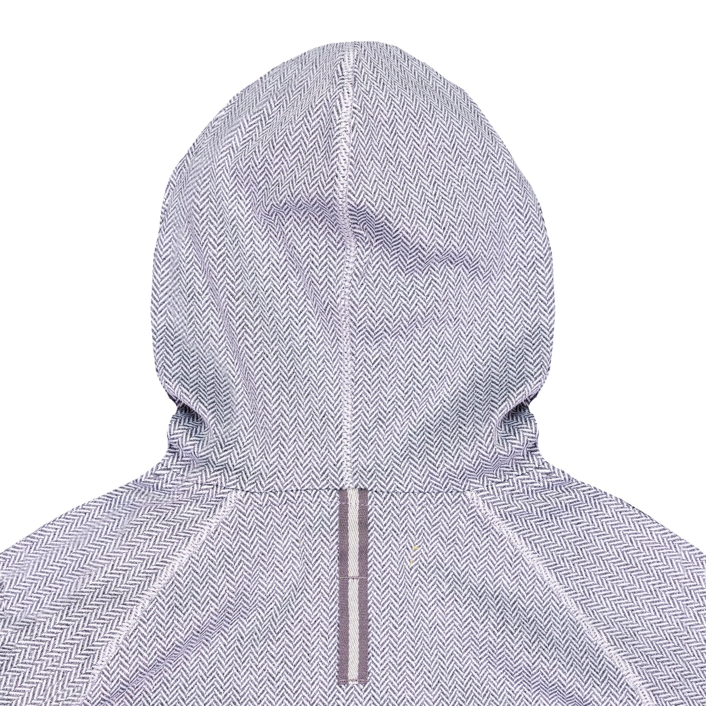 Seamus x Field Day Herringbone Jaquard Hoodie - Light Grey