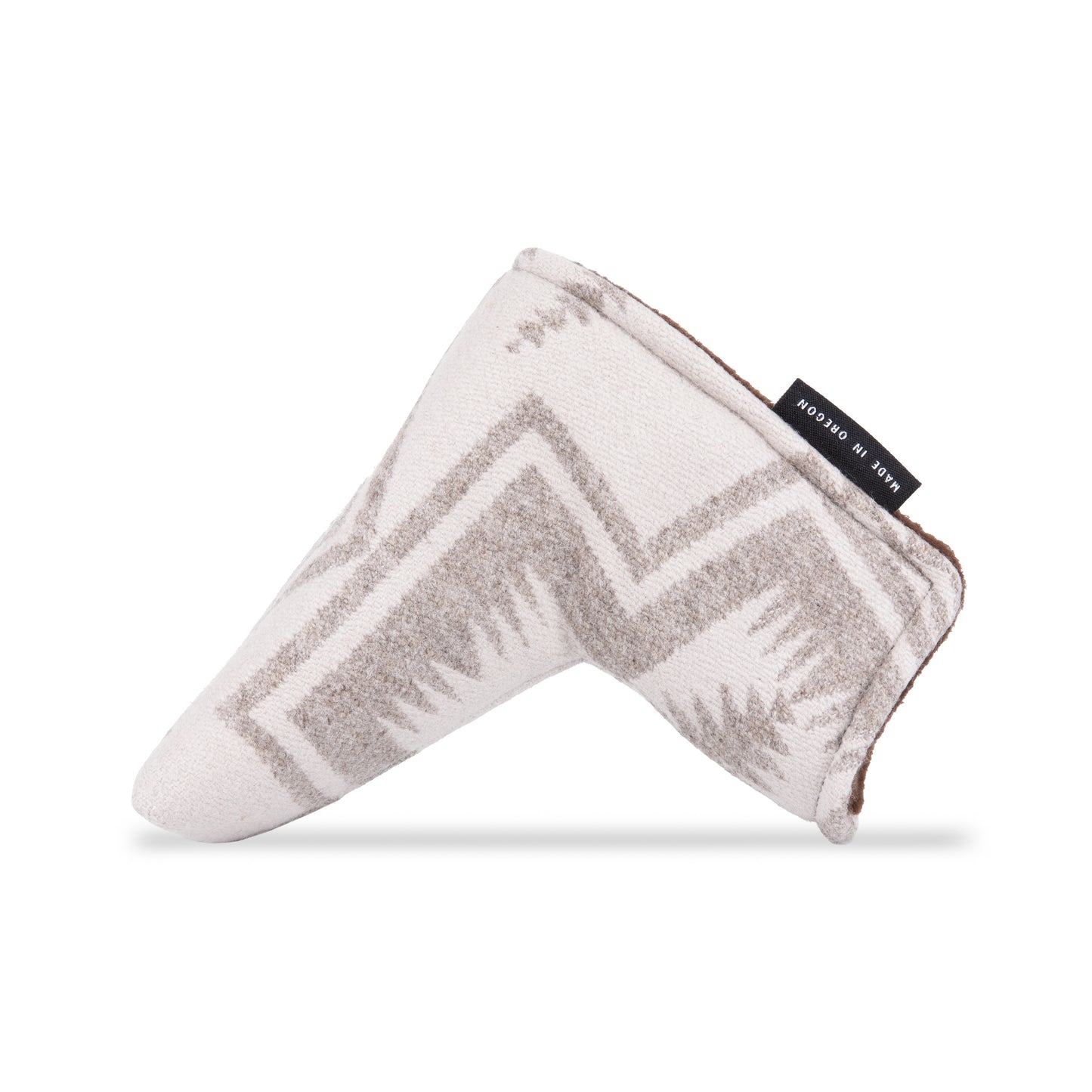 Pendleton Harding Tonal Gray Golf Blade Putter Head Cover | Seamus Golf | 3