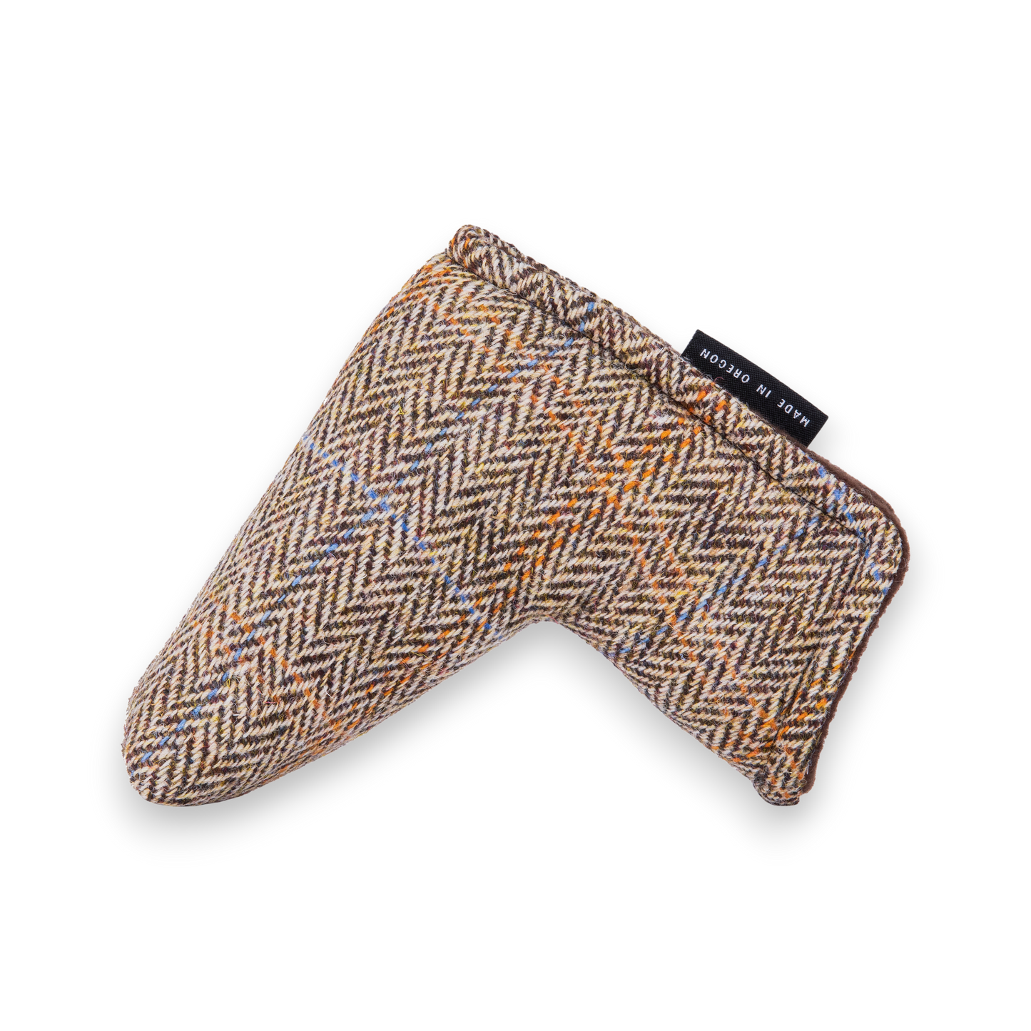 Harris Tweed Glen Plaid Putter Covers