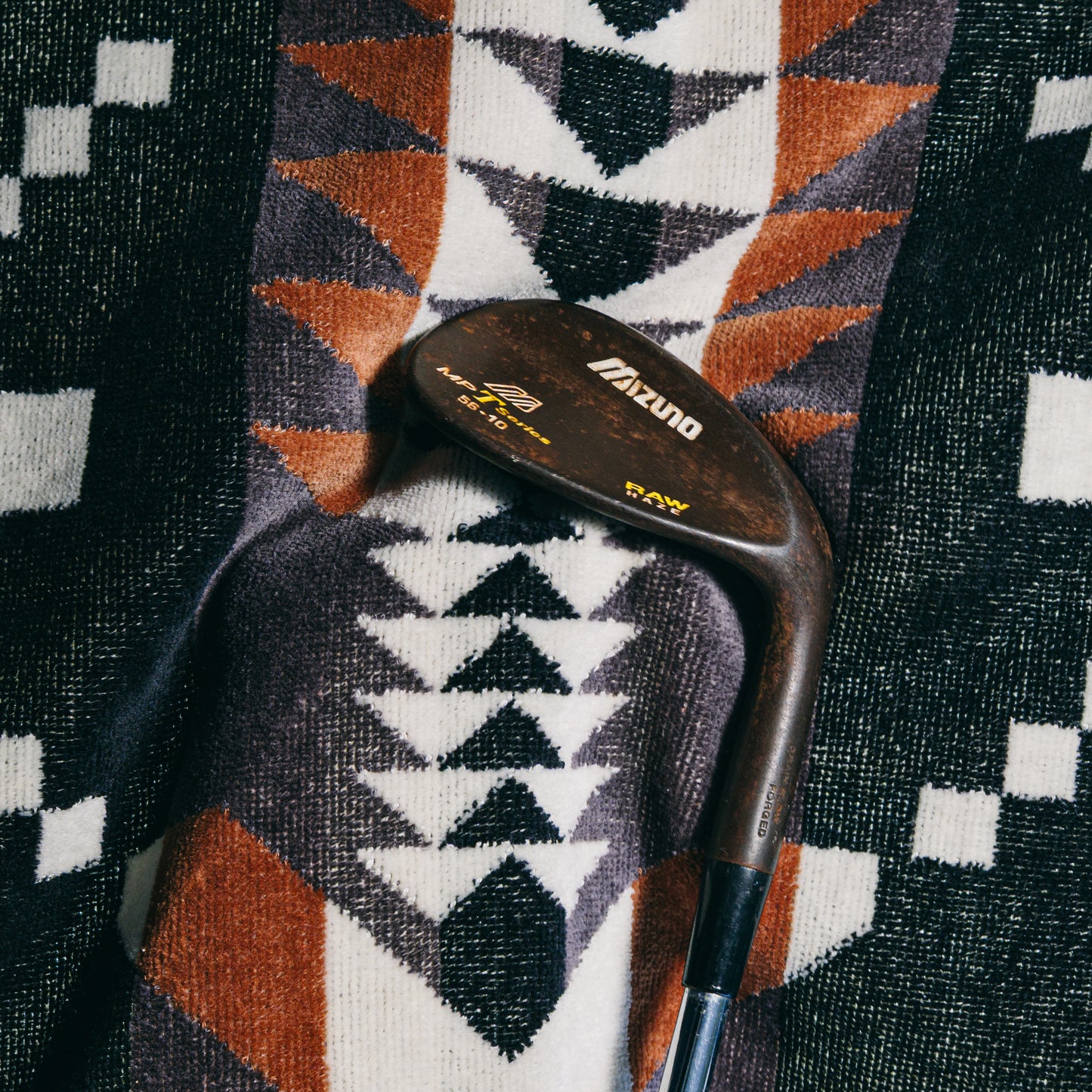 Spider Rock Jacquard Golf Towel