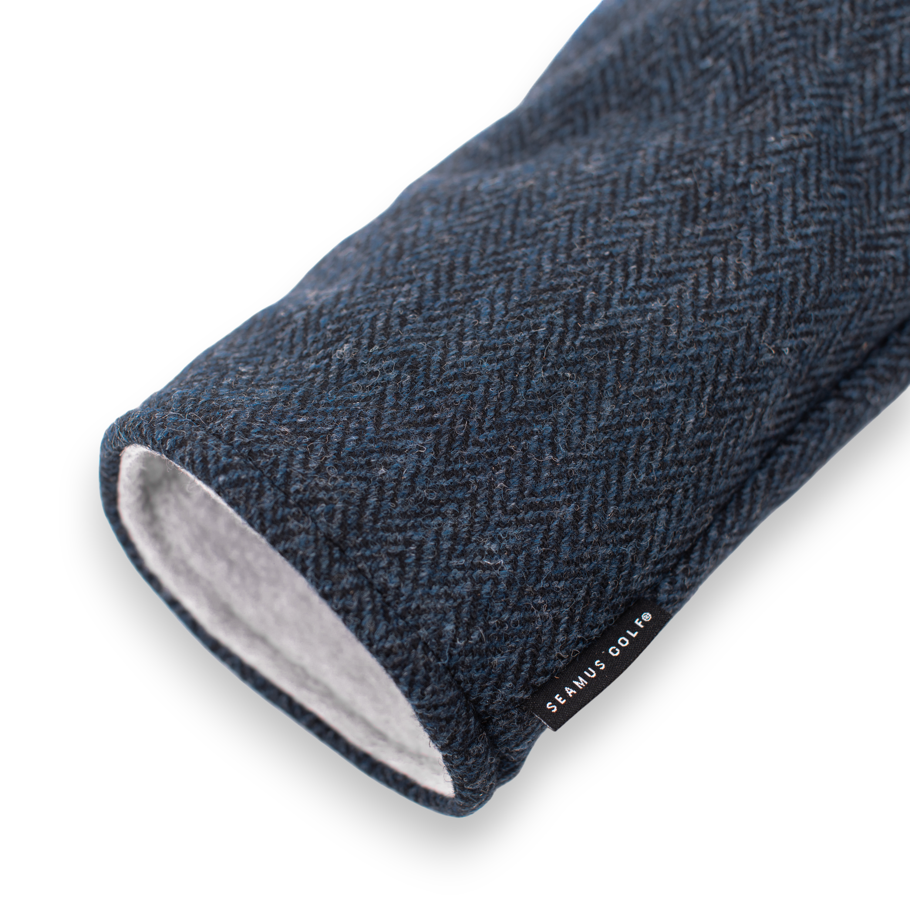 Navy Harris Tweed