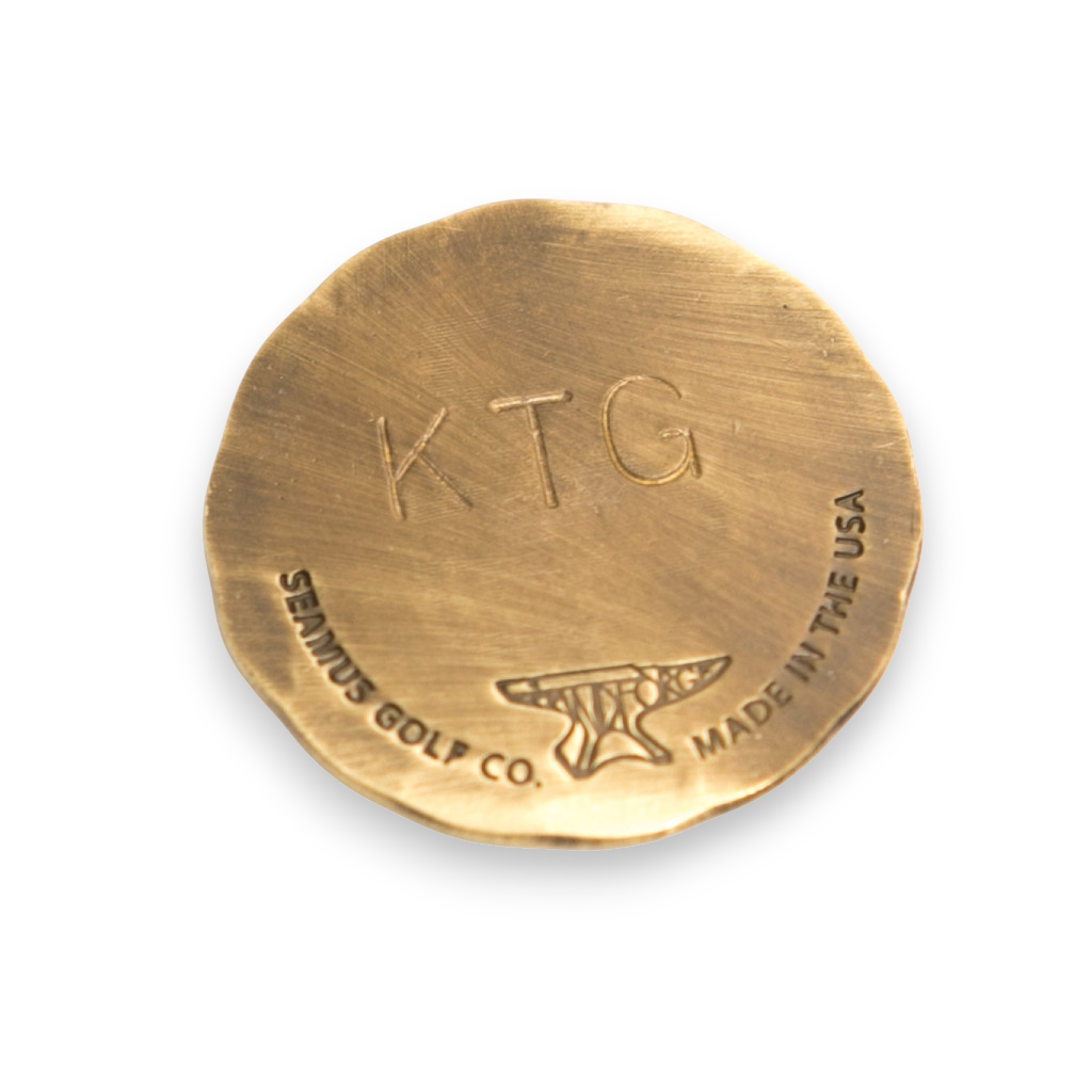 Hand Forged® SG Flag Ball Marker - Bronze