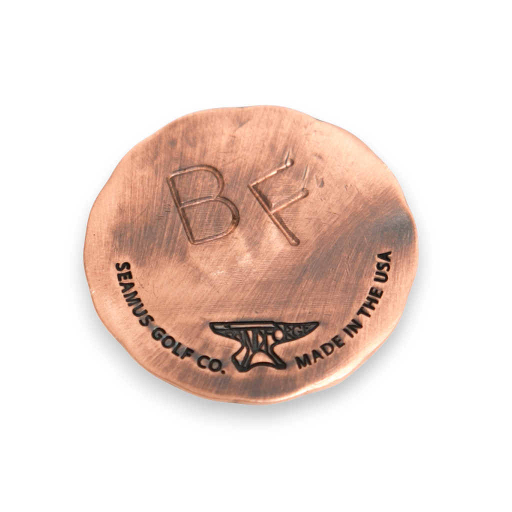 Hand Forged® SG Flag Ball Marker - Copper