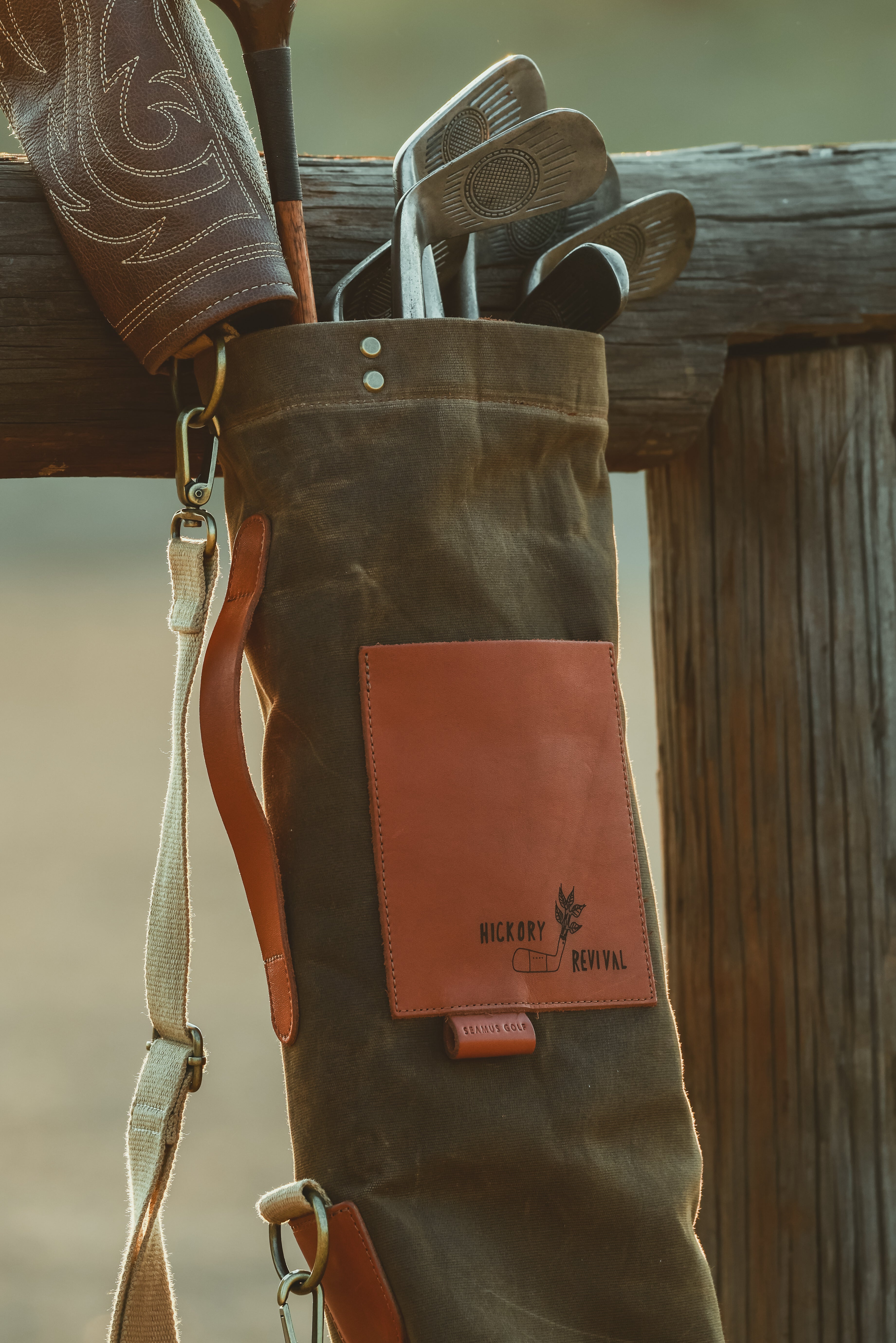 Hickory Revival Par 3 Bag