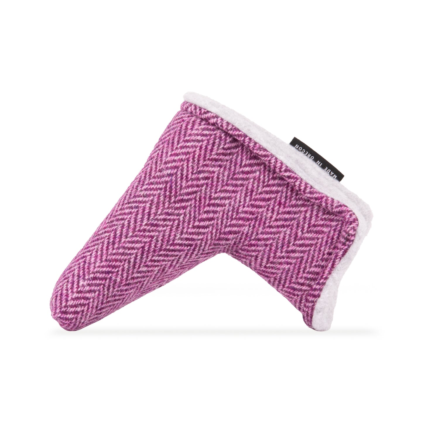 Pink Harris Tweed Golf Blade Putter Head Cover | Seamus Golf | 3