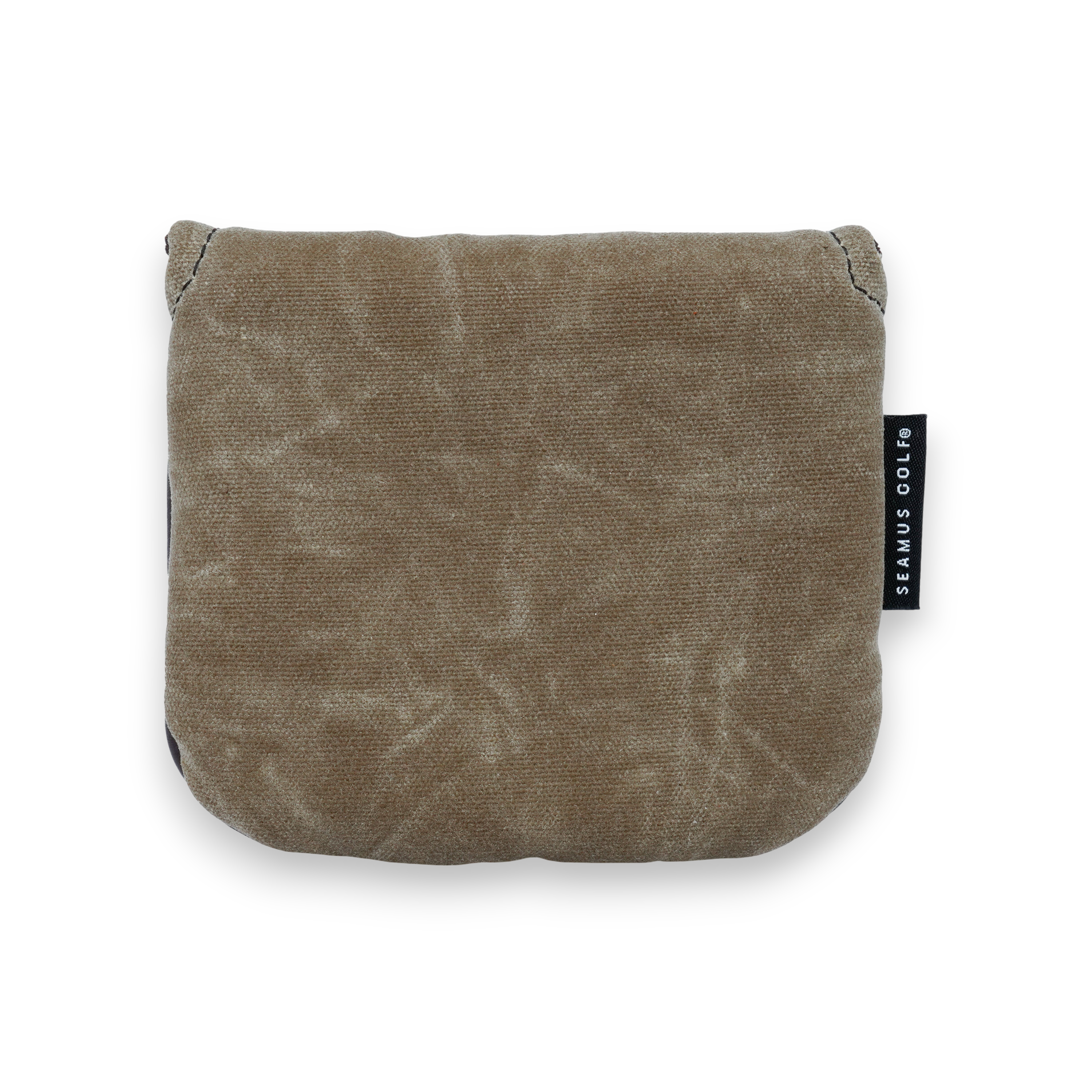 The Countryman - Sage Waxed Canvas Heel Shafted Mallet Putter Cover