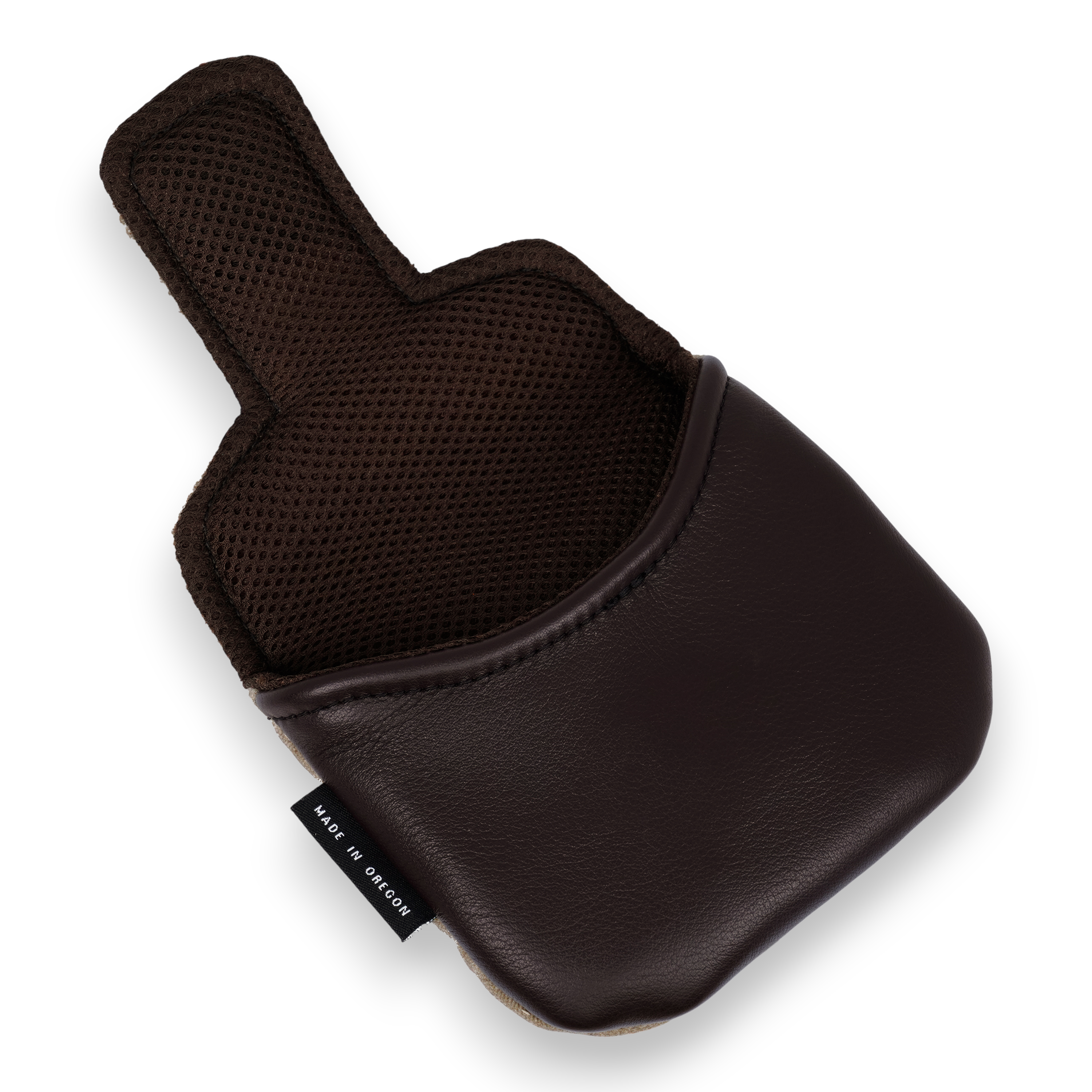 The Countryman - Sage Waxed Canvas Heel Shafted Mallet Putter Cover