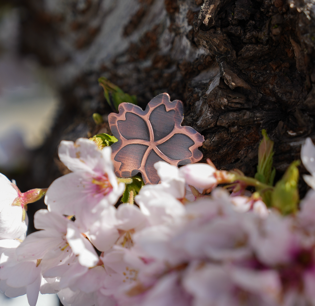 Hand Forged® Sakura Ball Marker - Copper