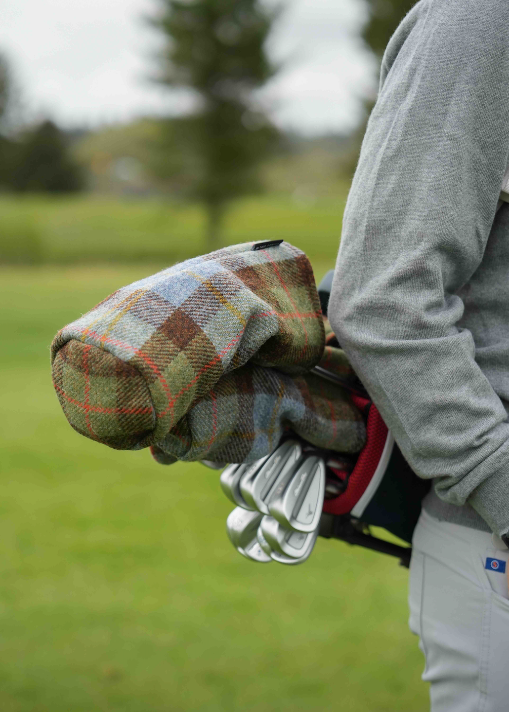 MacLeod Check Harris Tweed Head Cover