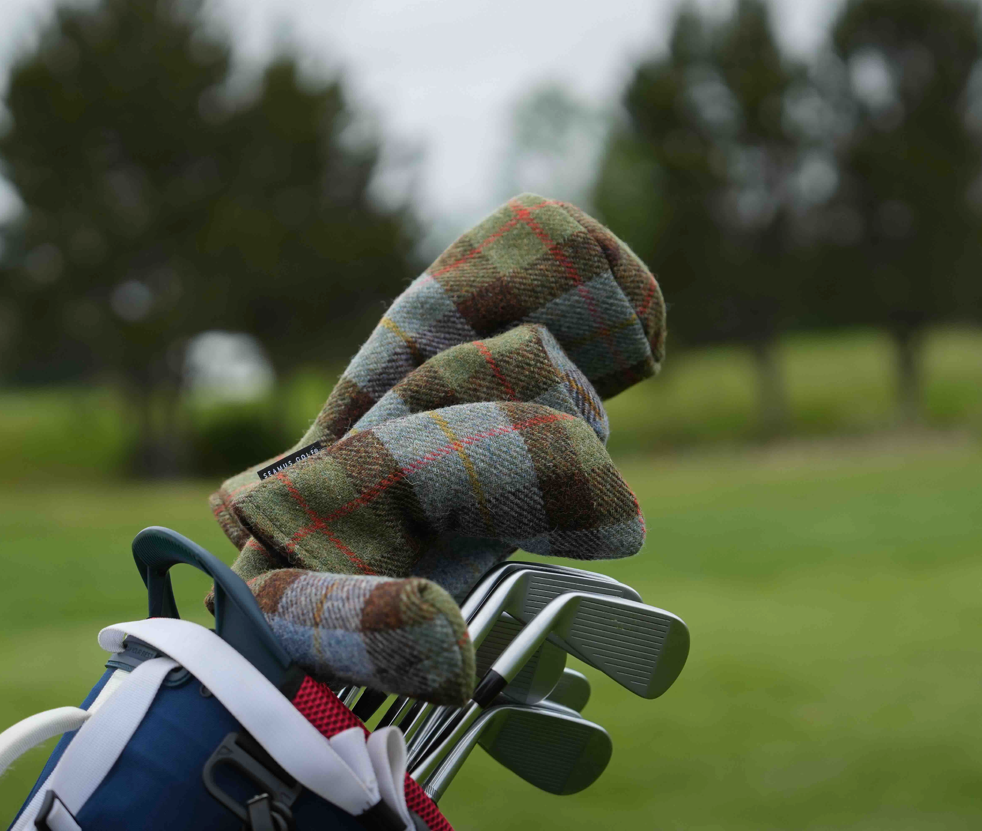 MacLeod Check Harris Tweed Head Cover