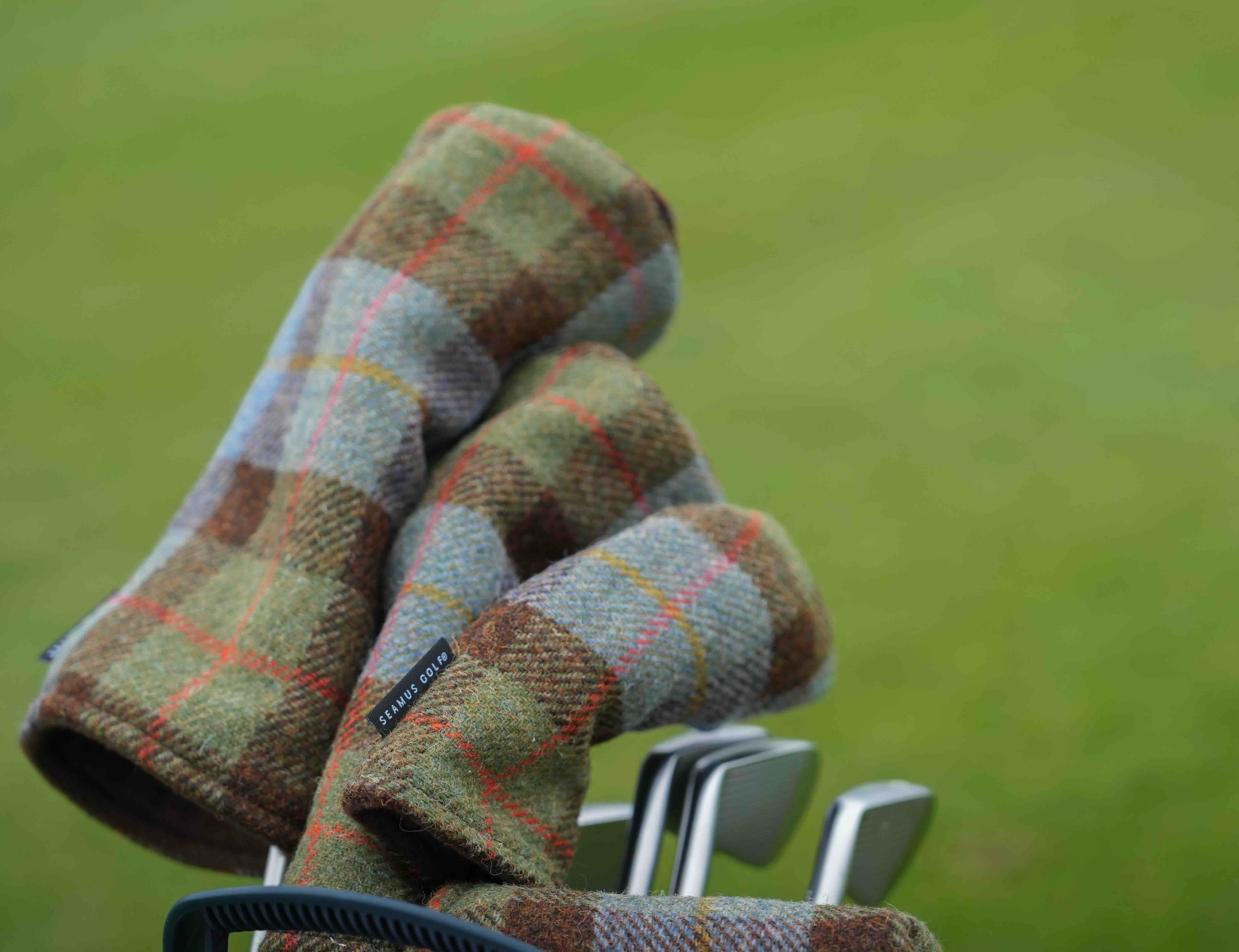 MacLeod Check Harris Tweed Head Cover