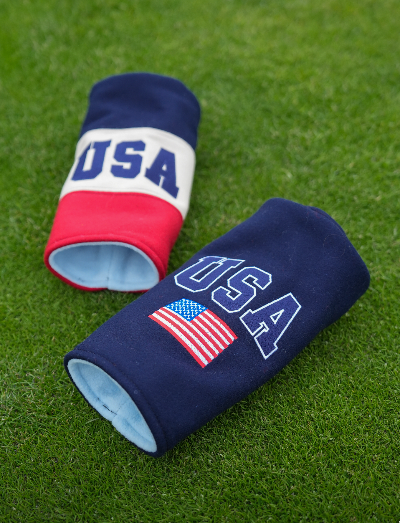 USA Wool Head Covers - Navy