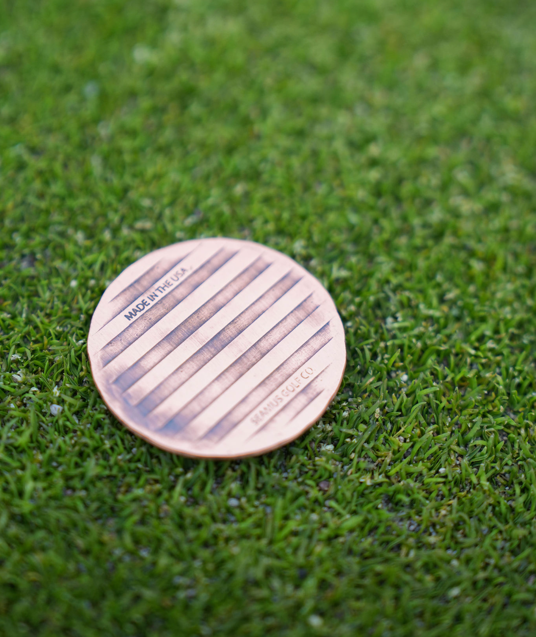 Hand Forged® Stars + Stripes Ball Marker - Copper
