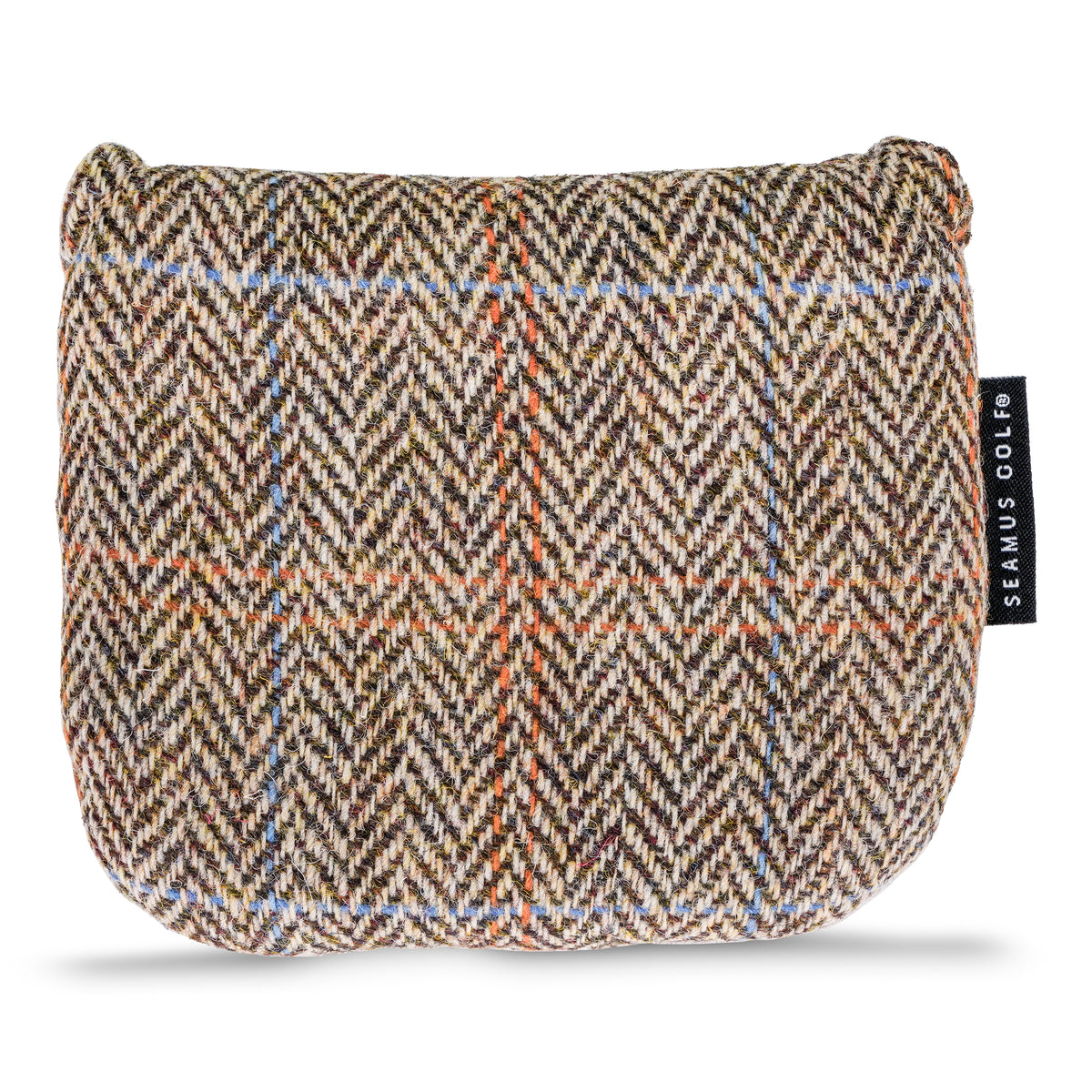 Harris Tweed Glen Plaid Mallet Putter Cover SEAMUS GOLF