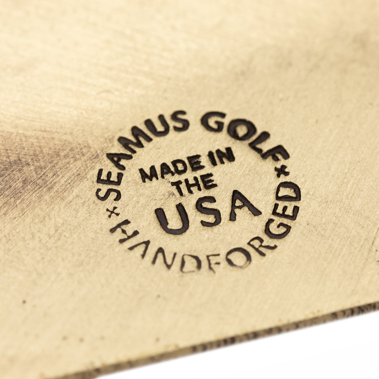 Hand Forge Customizable Bronze Pacific Northwest PNW Golf Ball Mark | Seamus Golf | 5