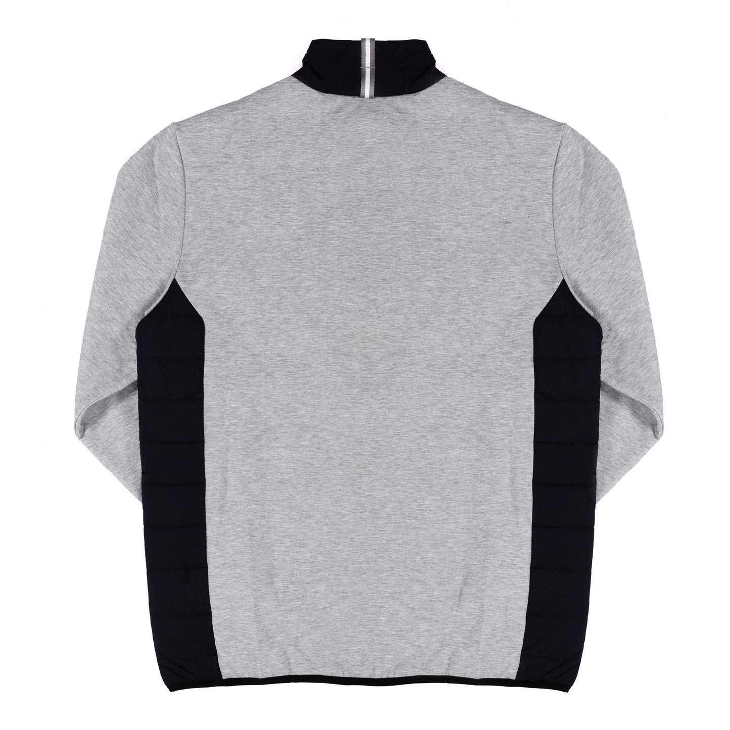 Field Day Black/Grey Frankie Cross Full Zip Sleeved Golf Vest | Seamus Golf | 4