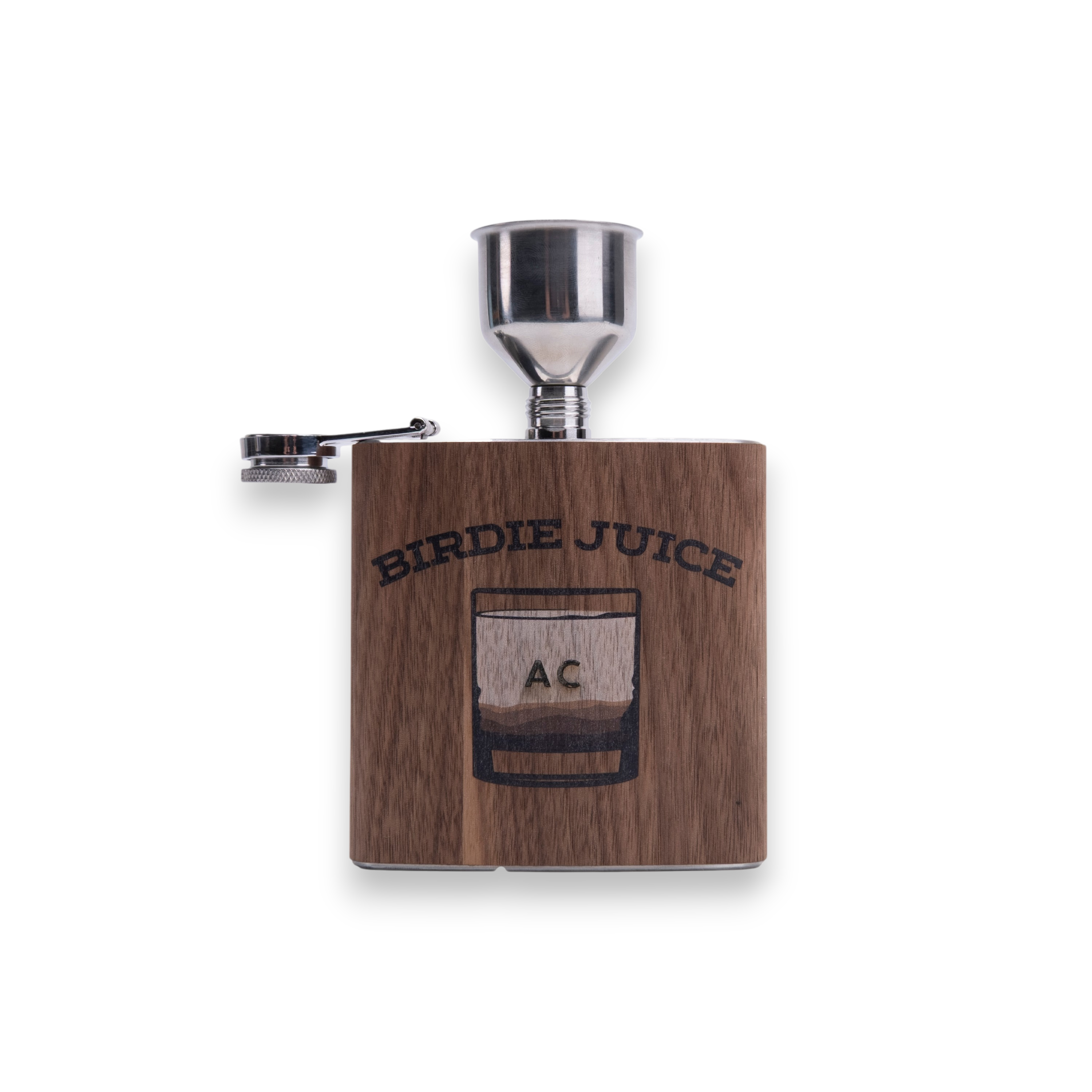 Birdie Juice 6oz Stainless Steel Hip Flask