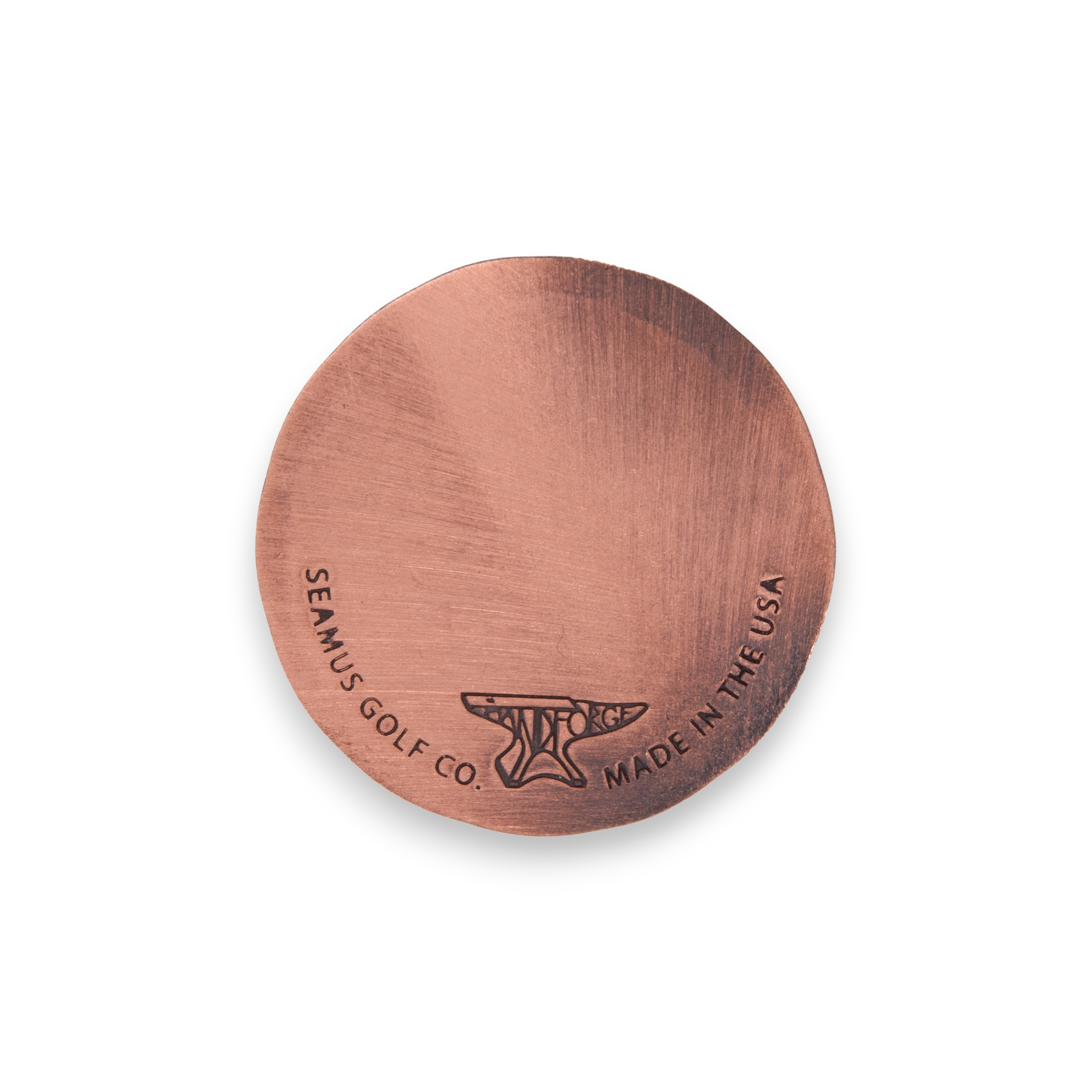 Hand Forged® Without Rules, There's Chaos Ball Marker - Copper
