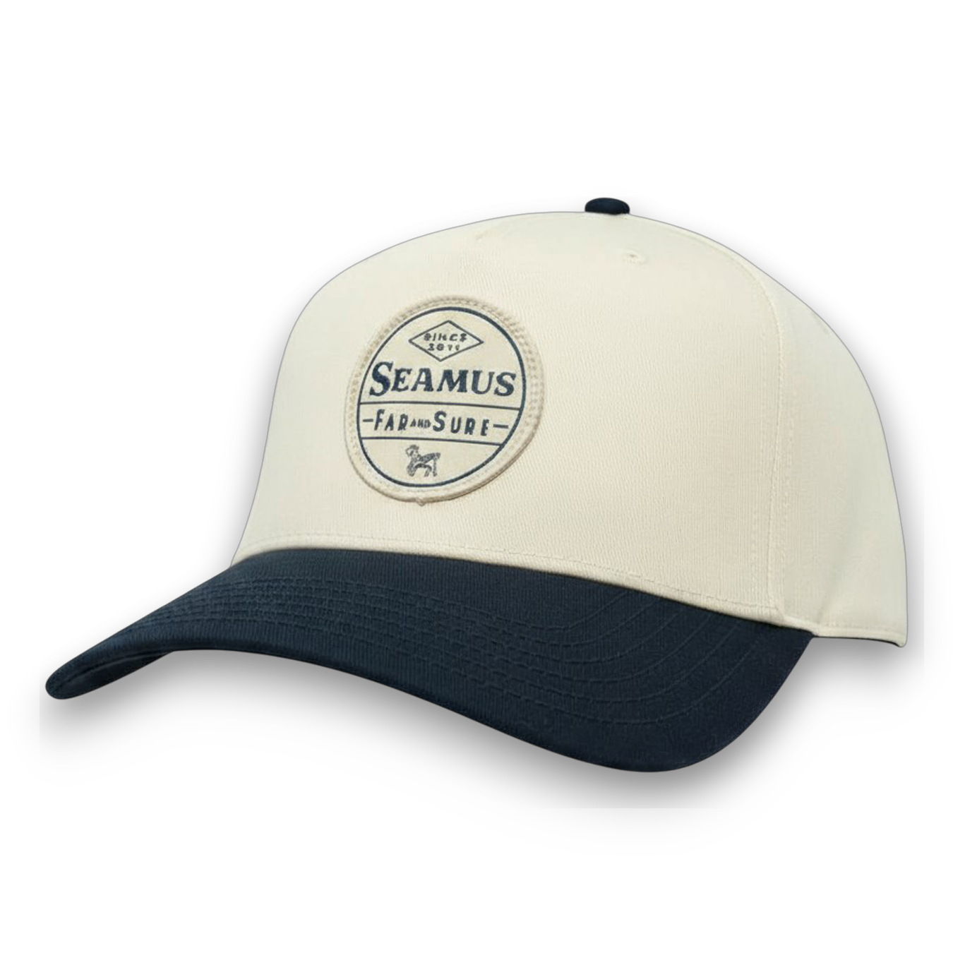 Seamus Vintage Patch Two-Tone Hat