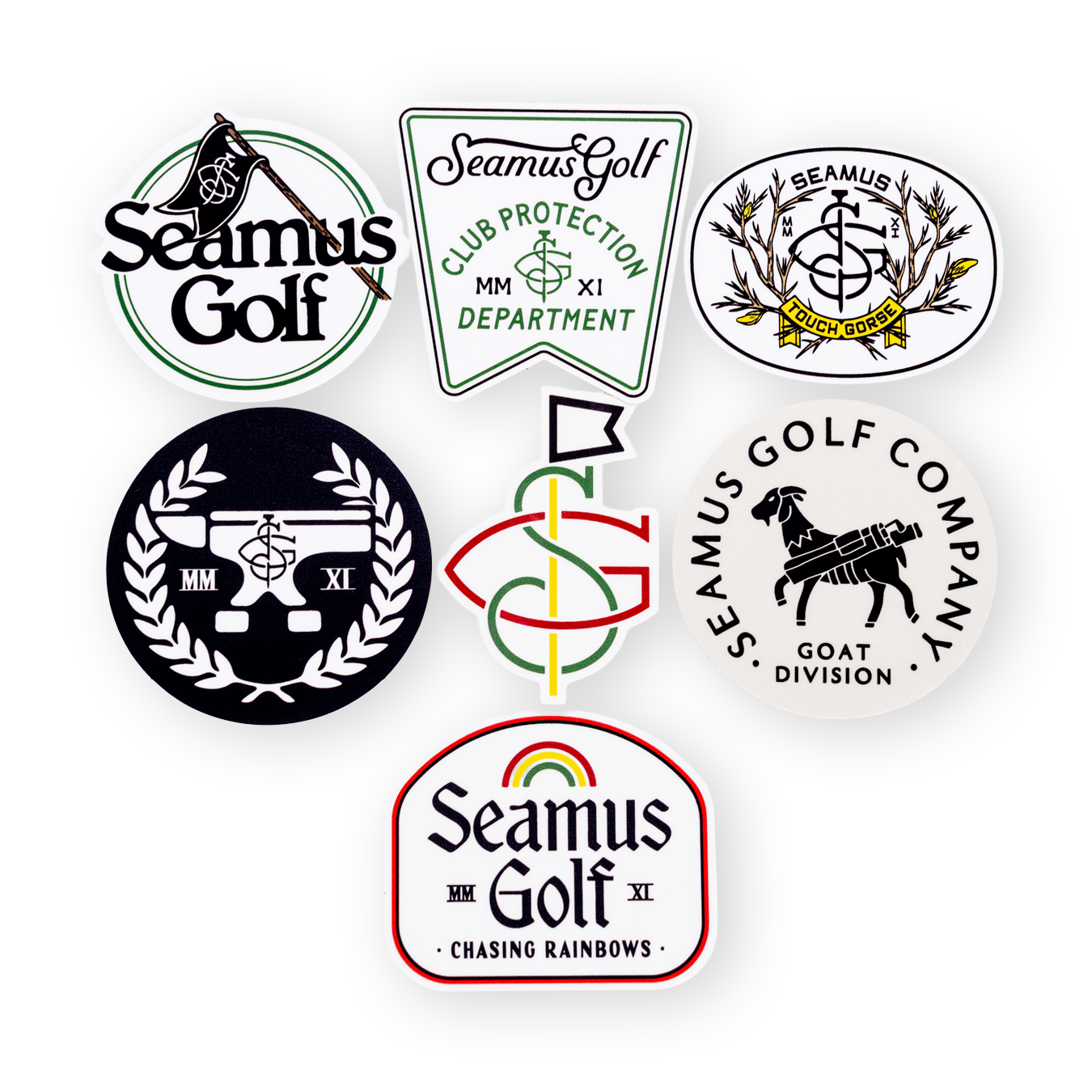 Seamus Logo Sticker Pack