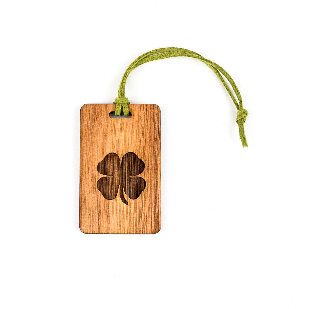 Four Leaf Clover Bag Tag - - SEAMUS GOLF