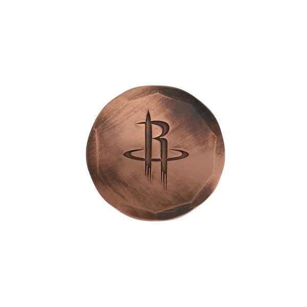 Hand Forged® Houston Rockets Ball Mark - Copper