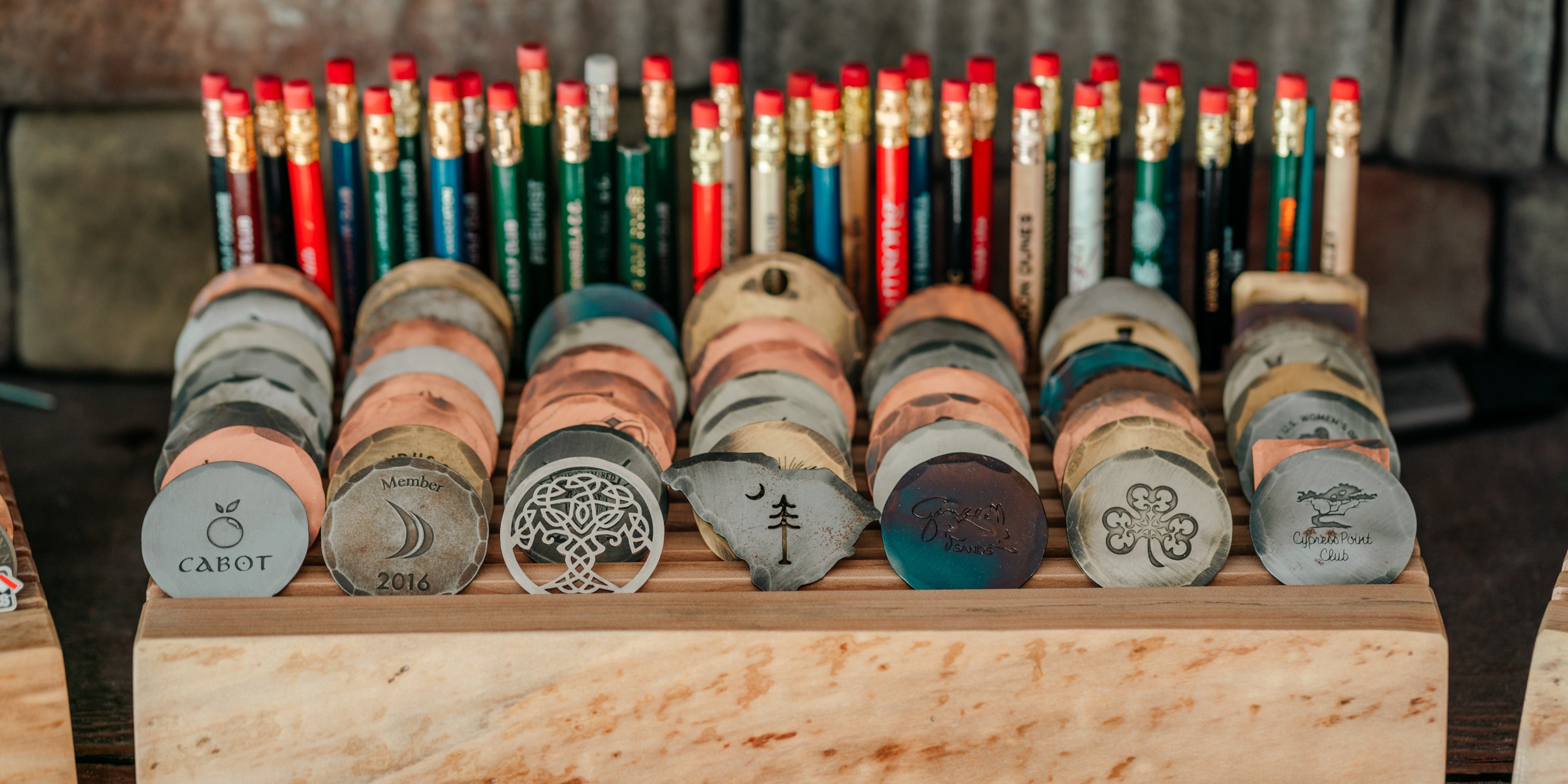 The Largest Seamus Golf Ball Marker Collection // Jeff Marsh
