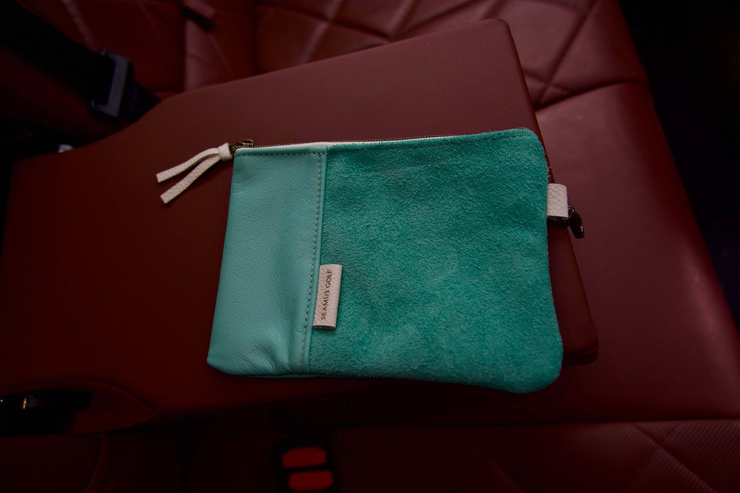 Tiffany Blue Zippered Pouch