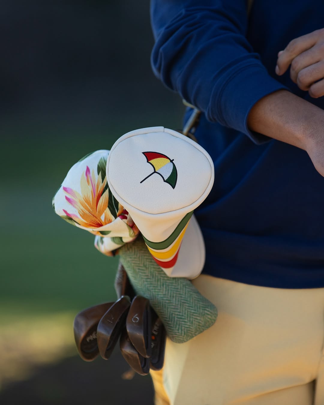 Arnold Palmer Stripe Driver Cover