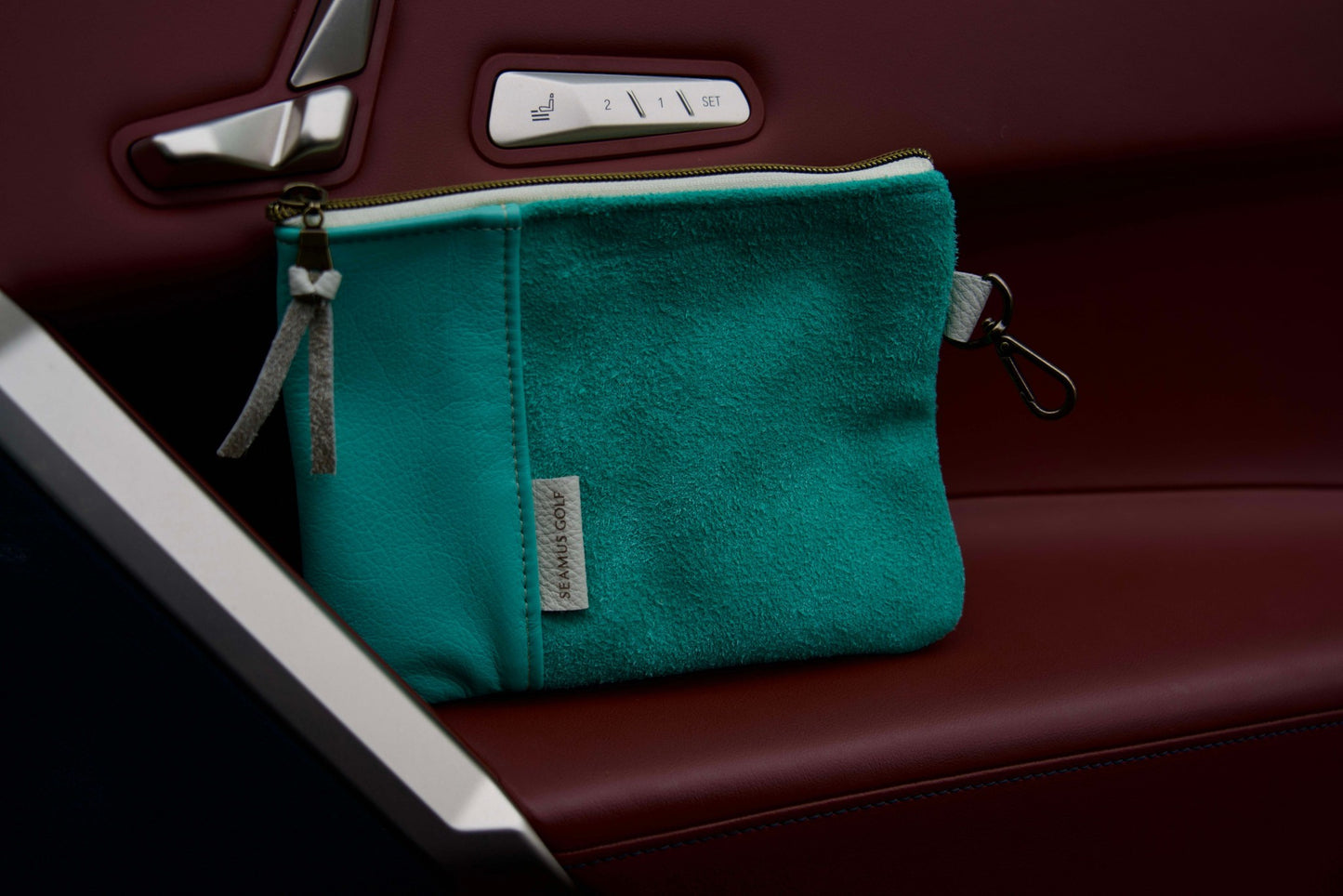 Tiffany Blue Zippered Pouch