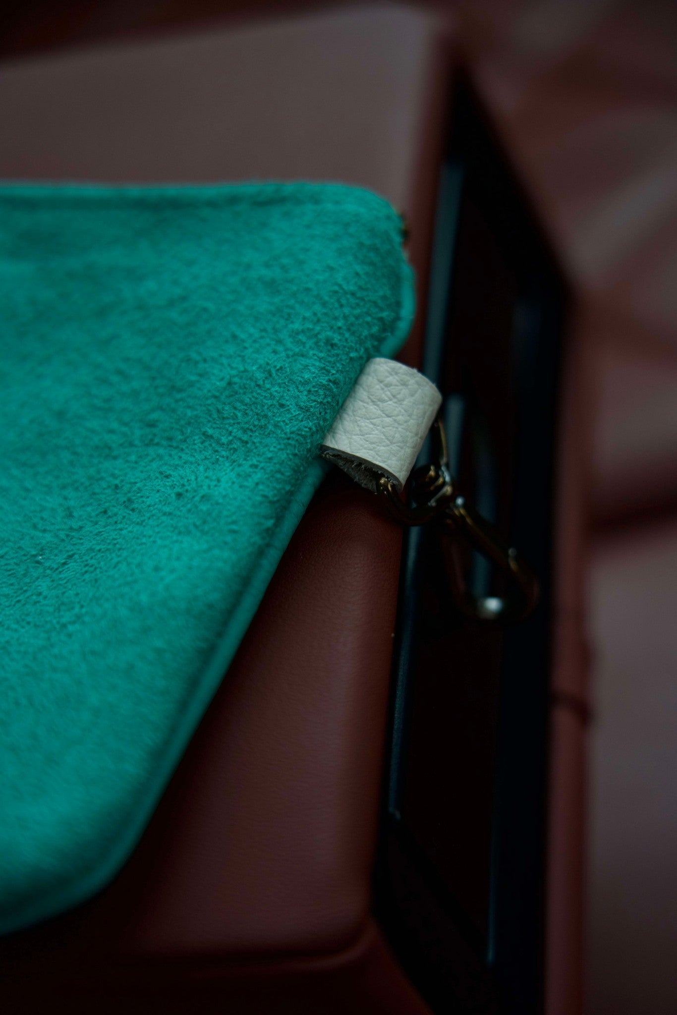Tiffany Blue Zippered Pouch